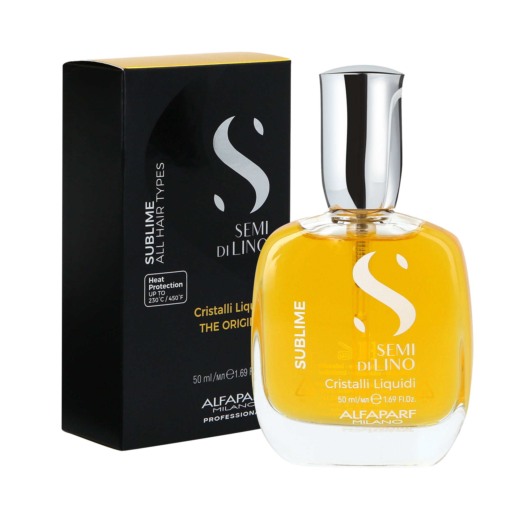 ALFAPARF SEMI DI LINO SUBLIME Cristalli Liquidi Płynne kryształki do włosów 50 ml