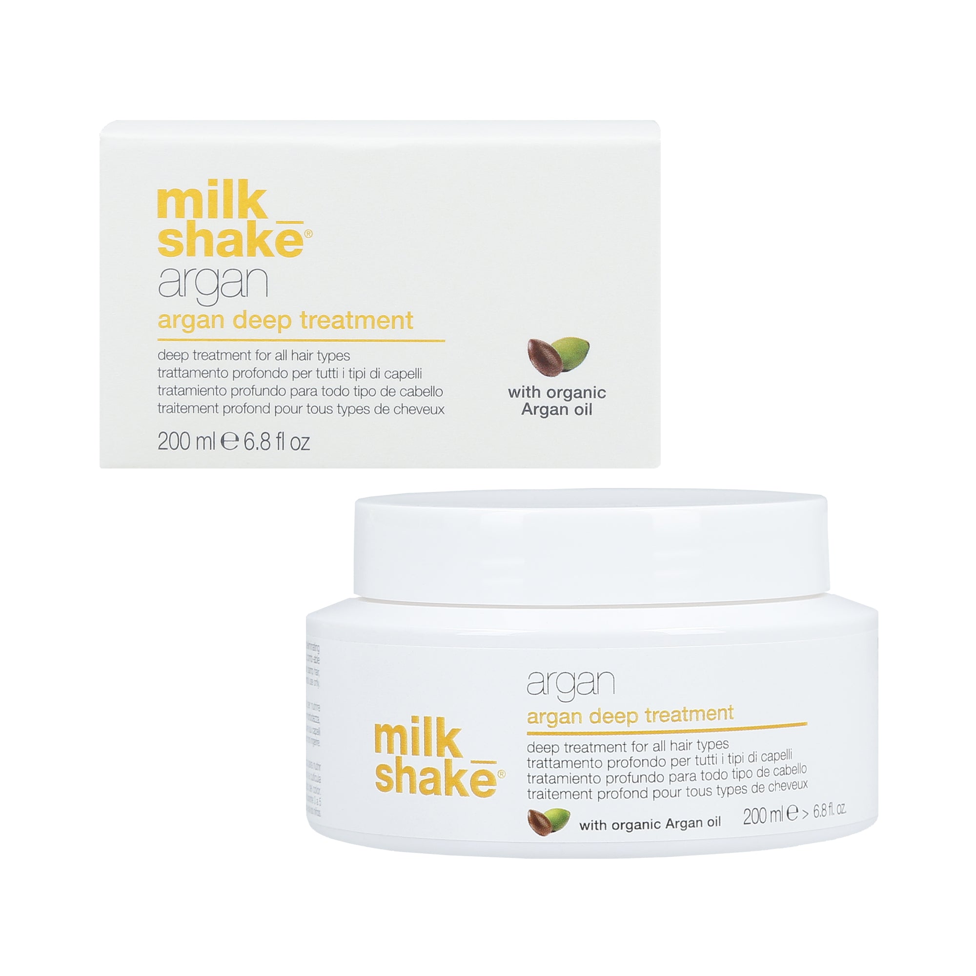 MILK SHAKE ARGAN DEEP TREATMENT Maska do włosów z olejkiem arganowym 200 ml