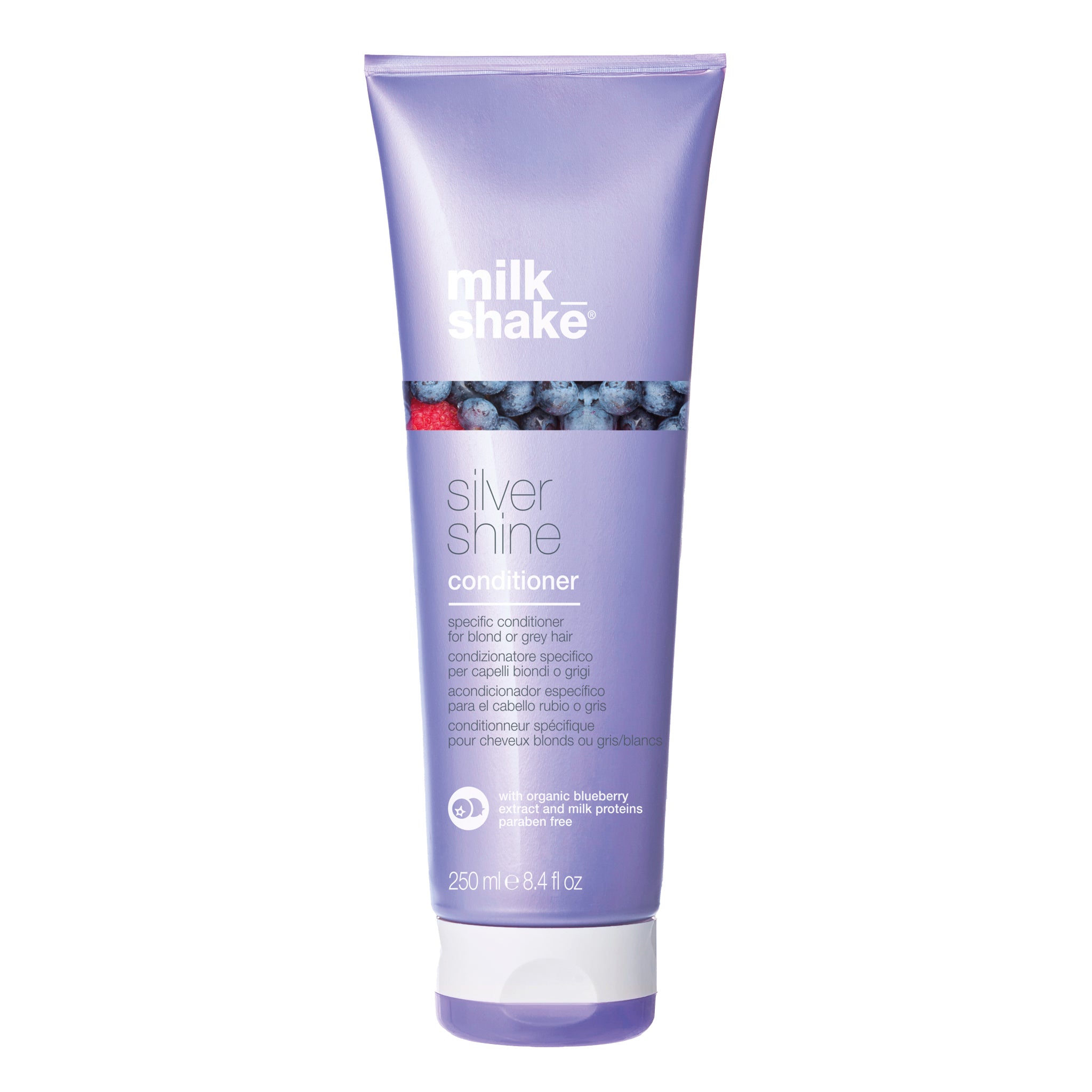 MILK SHAKE SILVER SHINE Odżywka niwelująca żółty odcień włosów 250 ml
