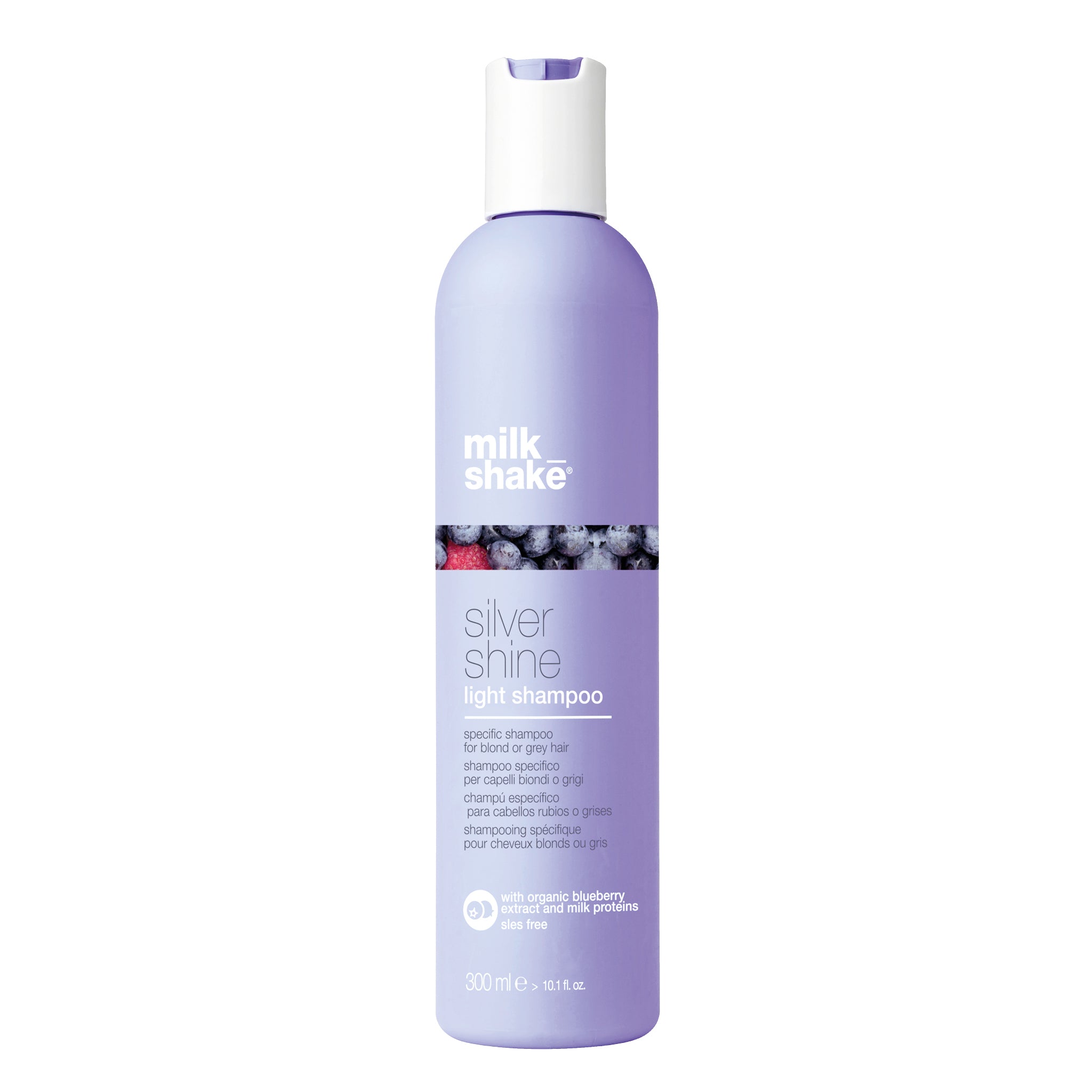 MILK SHAKE SILVER SHINE Szampon do siwych włosów redukujący żółte refleksy 300 ml