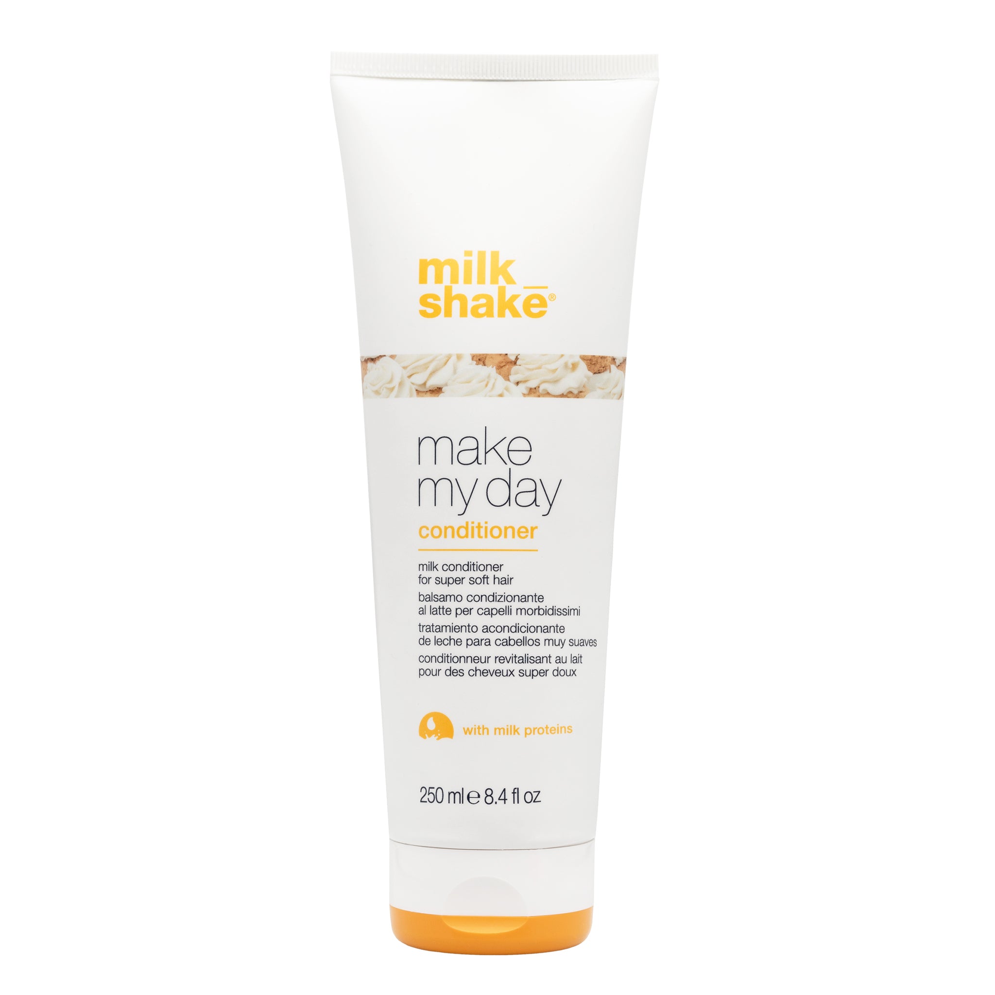 MILK SHAKE MAKE MY DAY Zmiękczająca i rozplątująca odżywka do codziennego stosowania 250 ml