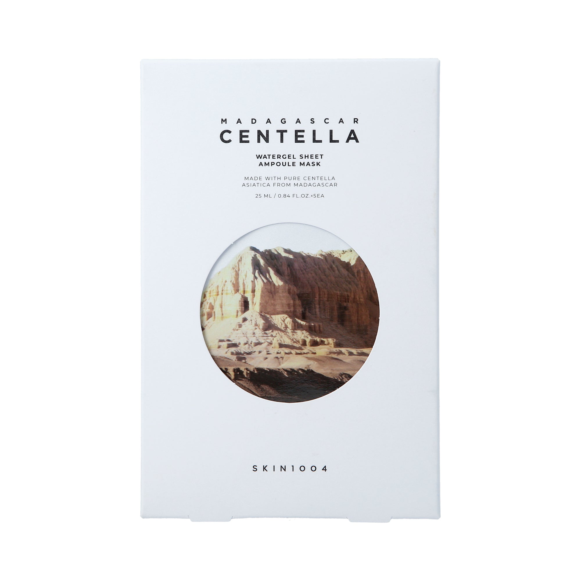 SKIN1004 MADAGASCAR CENTELLA Hydrożelowe maski w płachcie z wąkrotą azjatycką  5 x 25 ml #2
