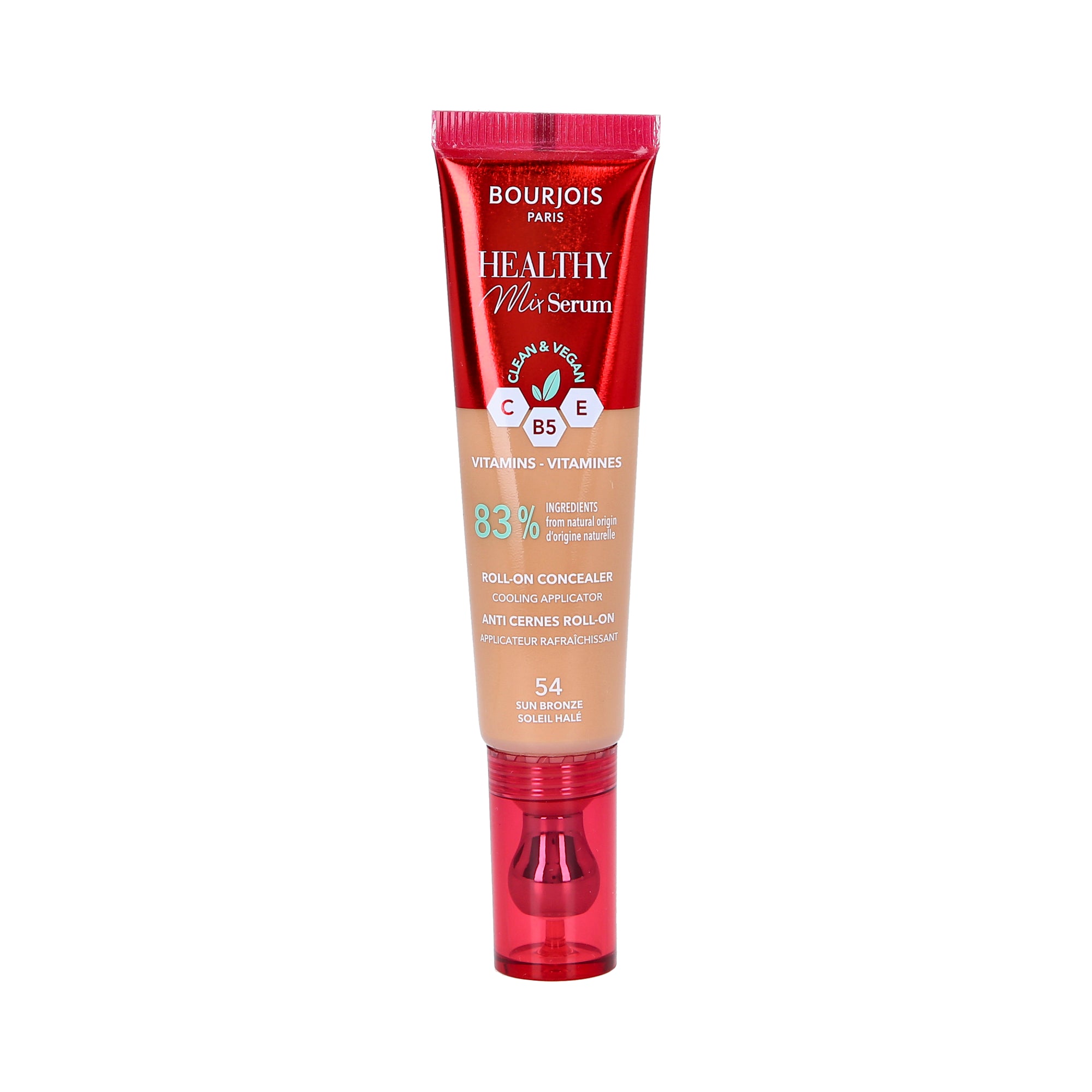 BOURJOIS HEALTHY MIX CLEAN&VEGAN SERUM Korektor pod oczy 54 Sun Bronze 13 ml