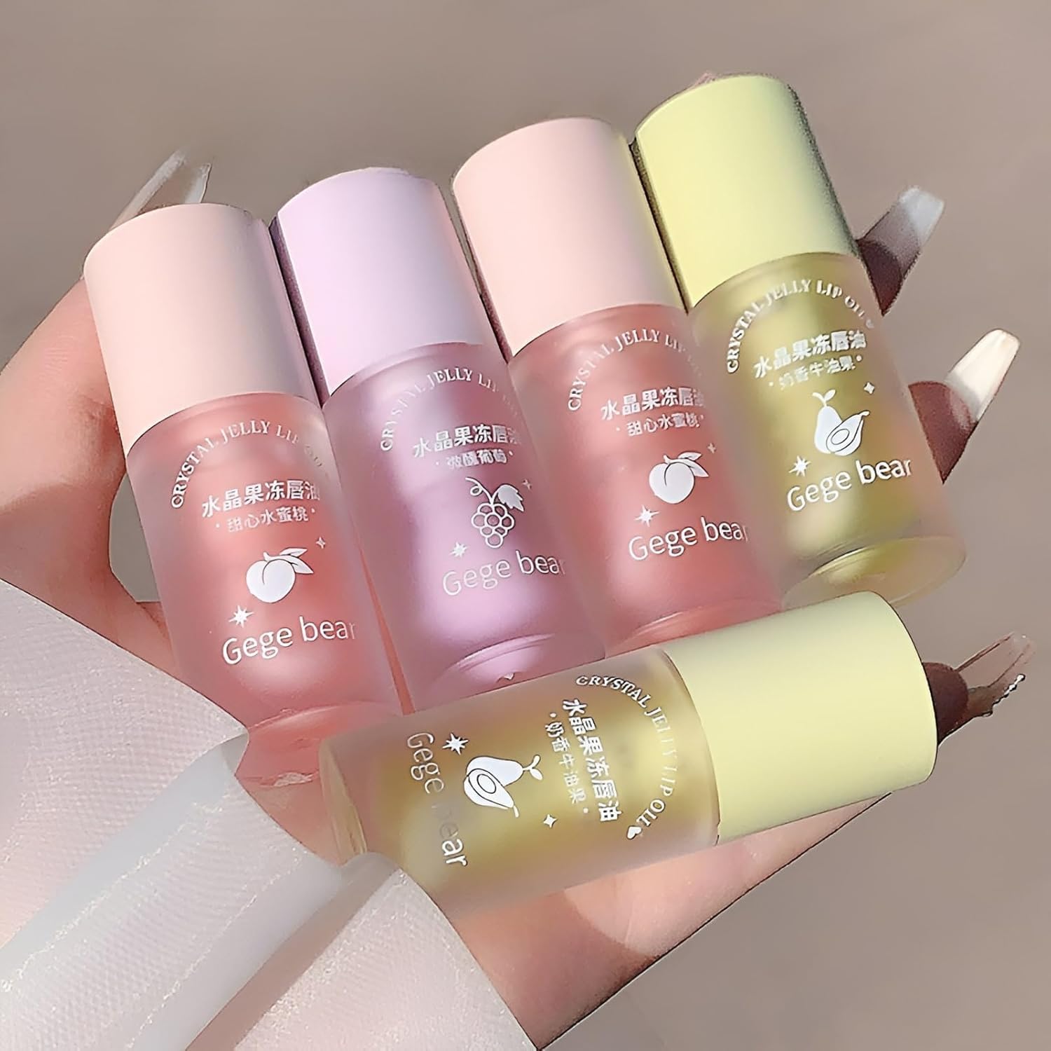 GEGE BEAR CRYSTAL JELLY LIP Olejek do ust 4 g