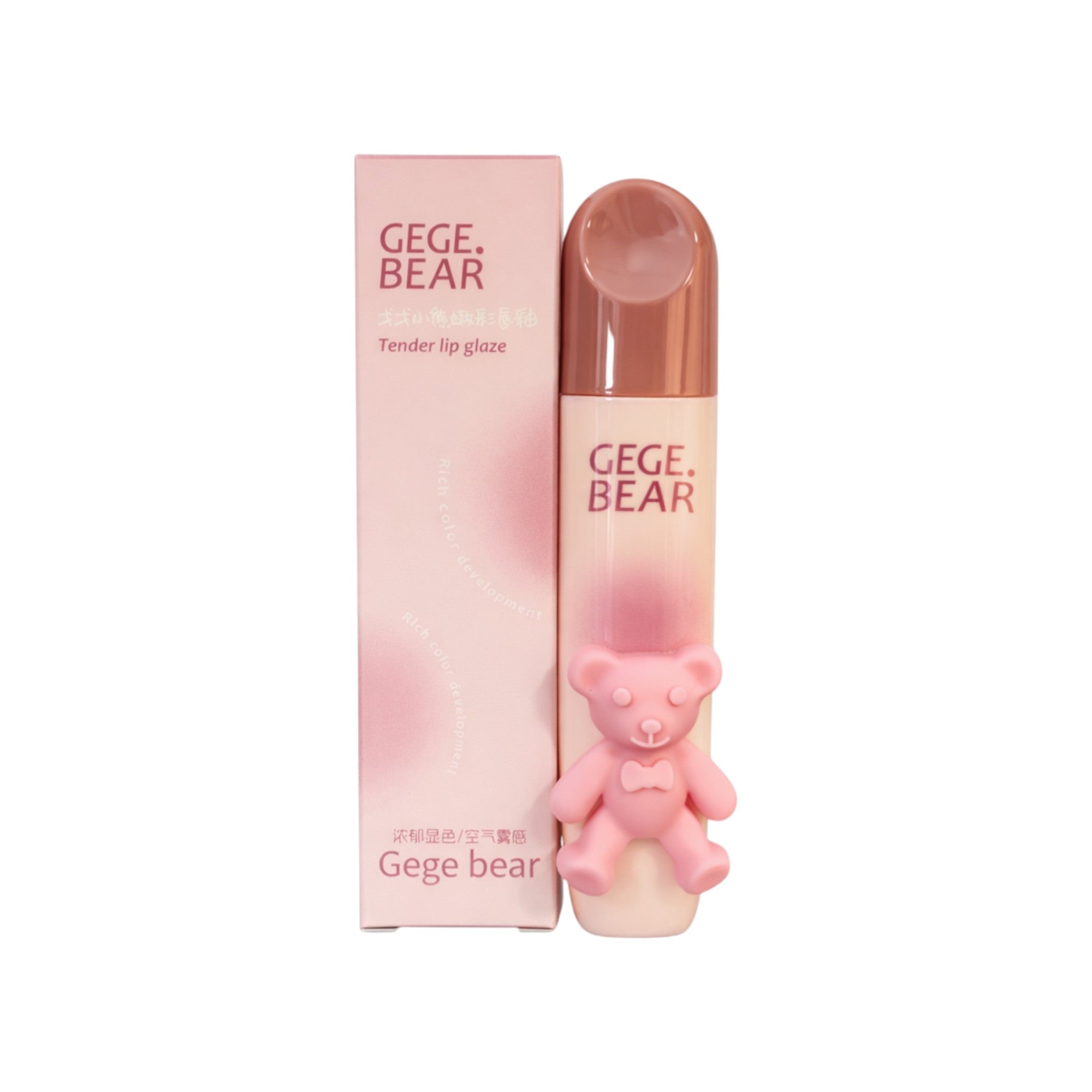 GEGE BEAR Tender Lips Glaze Długotrwała matowa pomadka do ust 2,5 g #2