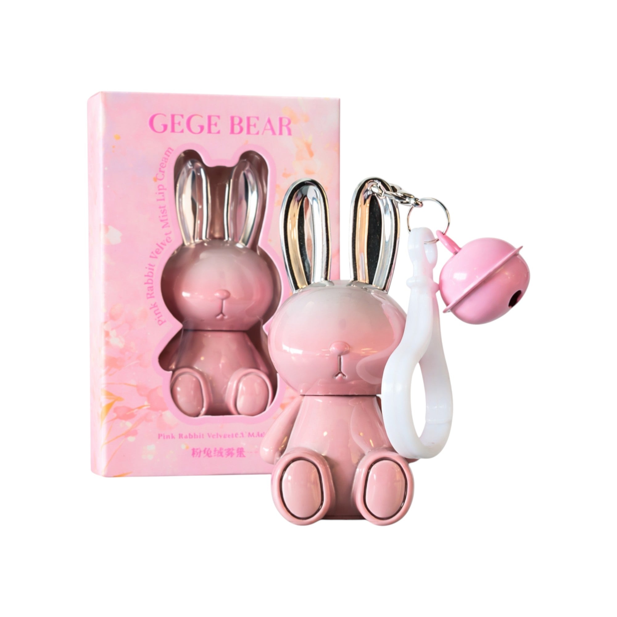 GEGE BEAR PINK RABBIT VELVET MIST LIP CREAM Satynowa pomadka do ust 1,8 g