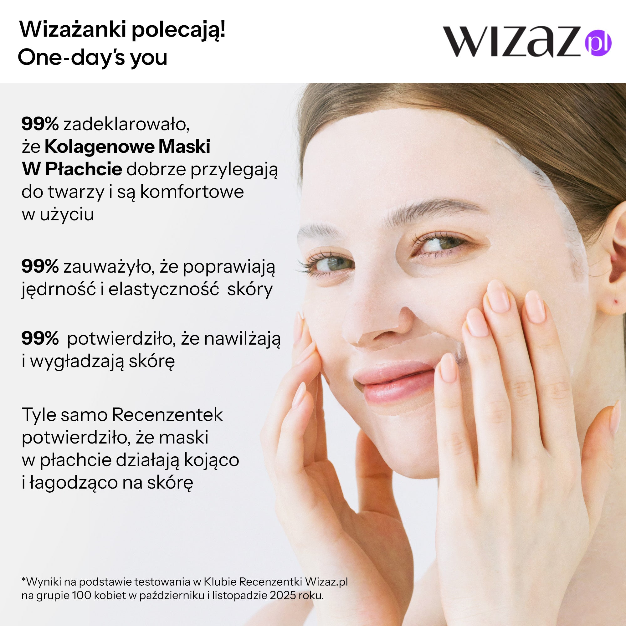 ONE-DAY’S YOU COLLAGEN 30DAYS Maska kolagenowa 310 ml (30 szt.) #6