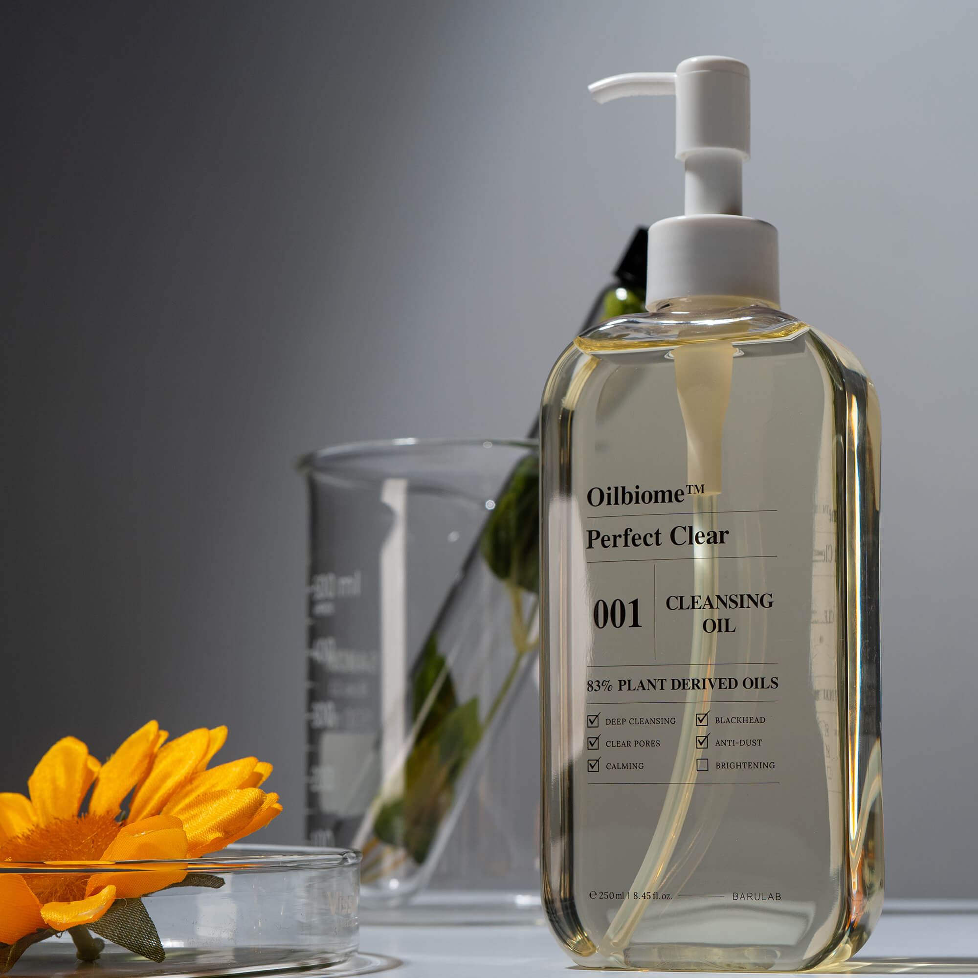 BARULAB OILBIOME PERFECT CLEAR Oczyszczający olejek do każdego rodzaju skóry 250 ml #3