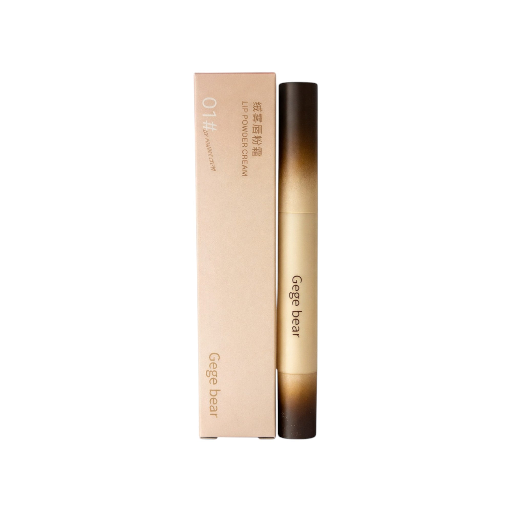 GEGE BEAR LIP POWDER CREAM Długotrwała pomadka do ust z aksamitnym wykończeniem 2 g