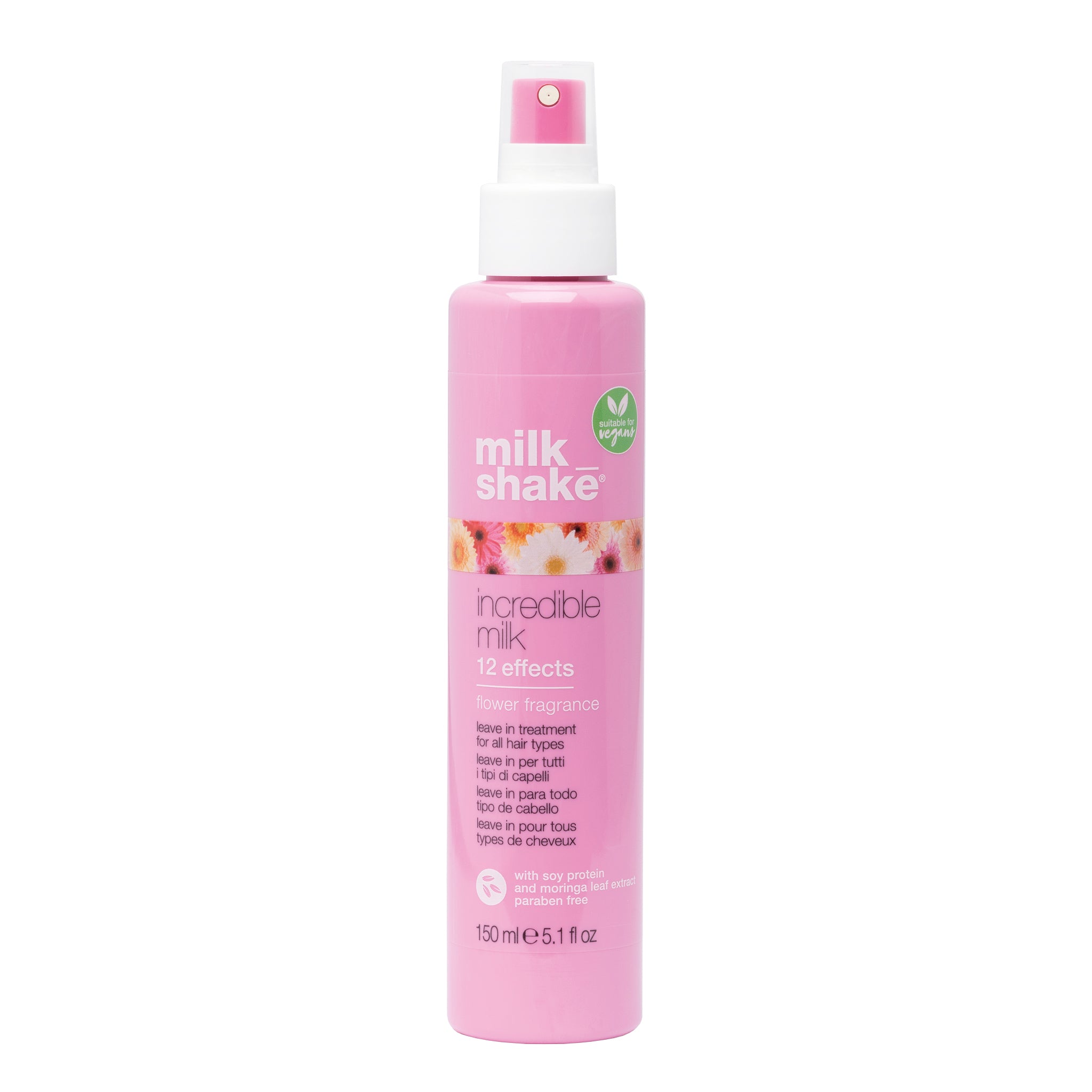 MILK SHAKE LEAVE-IN INCREDIBLE MILK FLOWER Odżywiająca kuracja do włosów w sprayu 150 ml