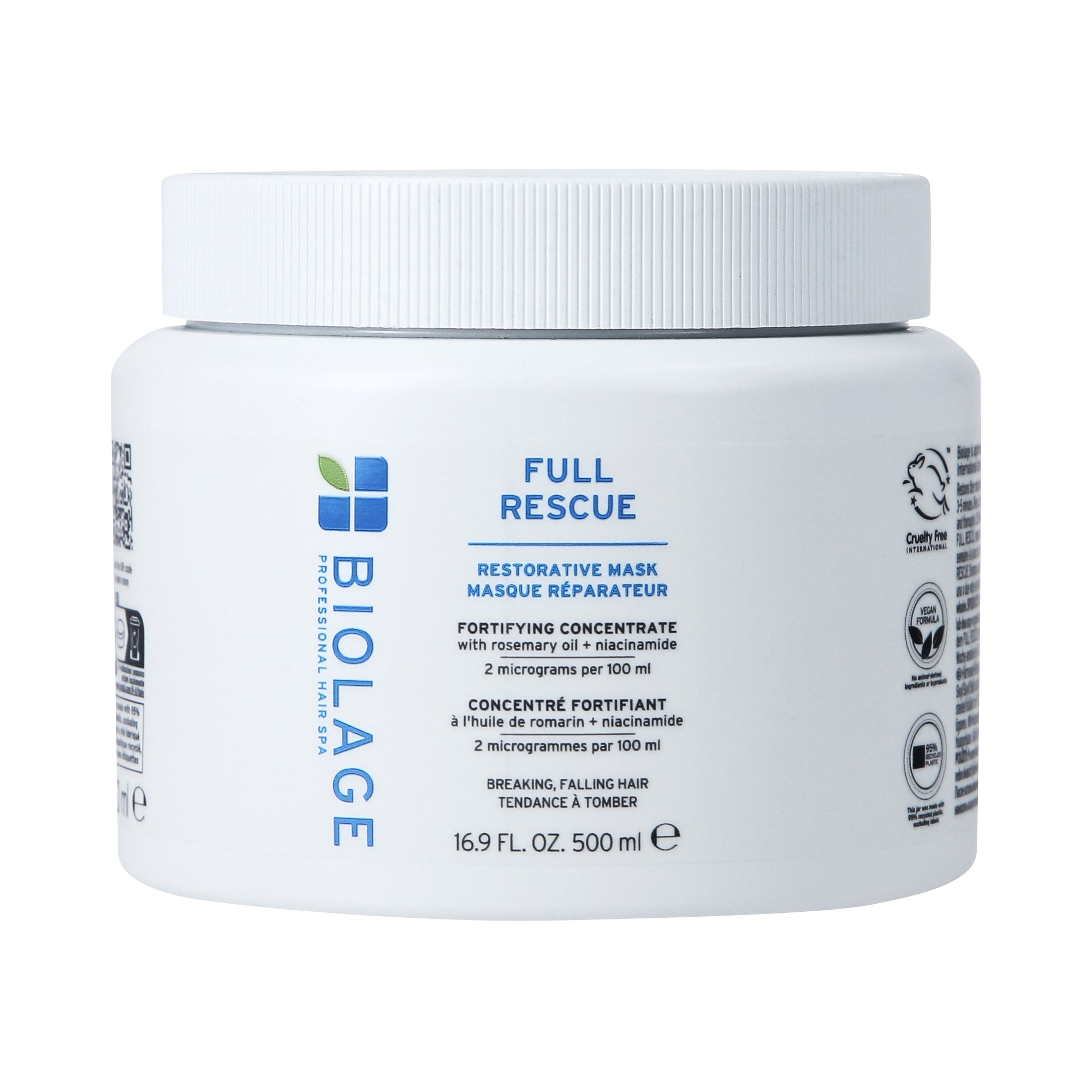 BIOLAGE FULL RESCUE Wzmacniająca maska do włosów łamliwych ze skłonnością do wypadania 500 ml
