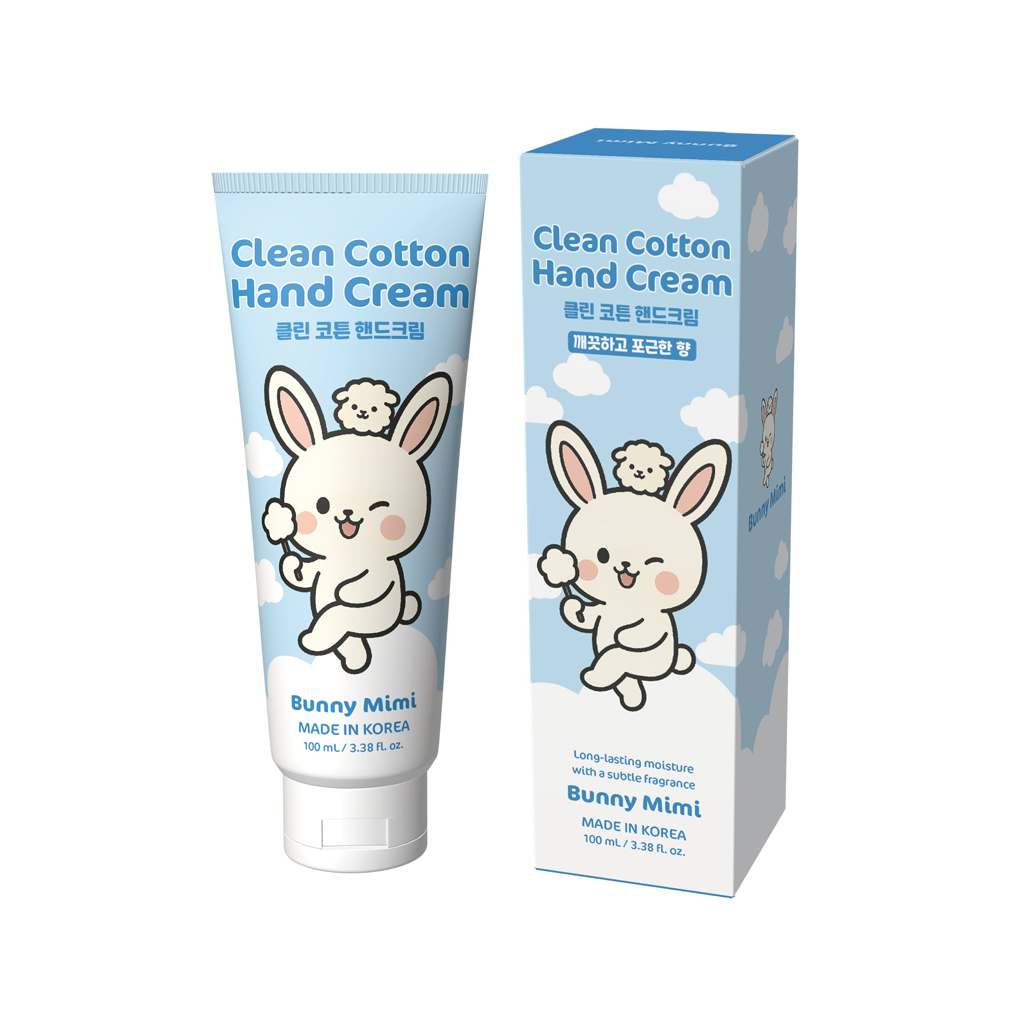 BUNNY MIMI CLEAN COTTON Krem do rąk 100 ml