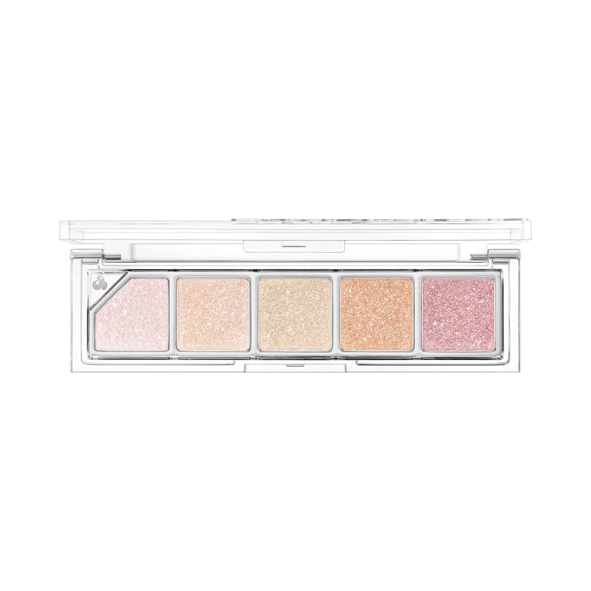 UNLEASHIA MOOD SHOWER Paleta cieni do powiek i rozświetlaczy No.100 Ballerina 4 g #2
