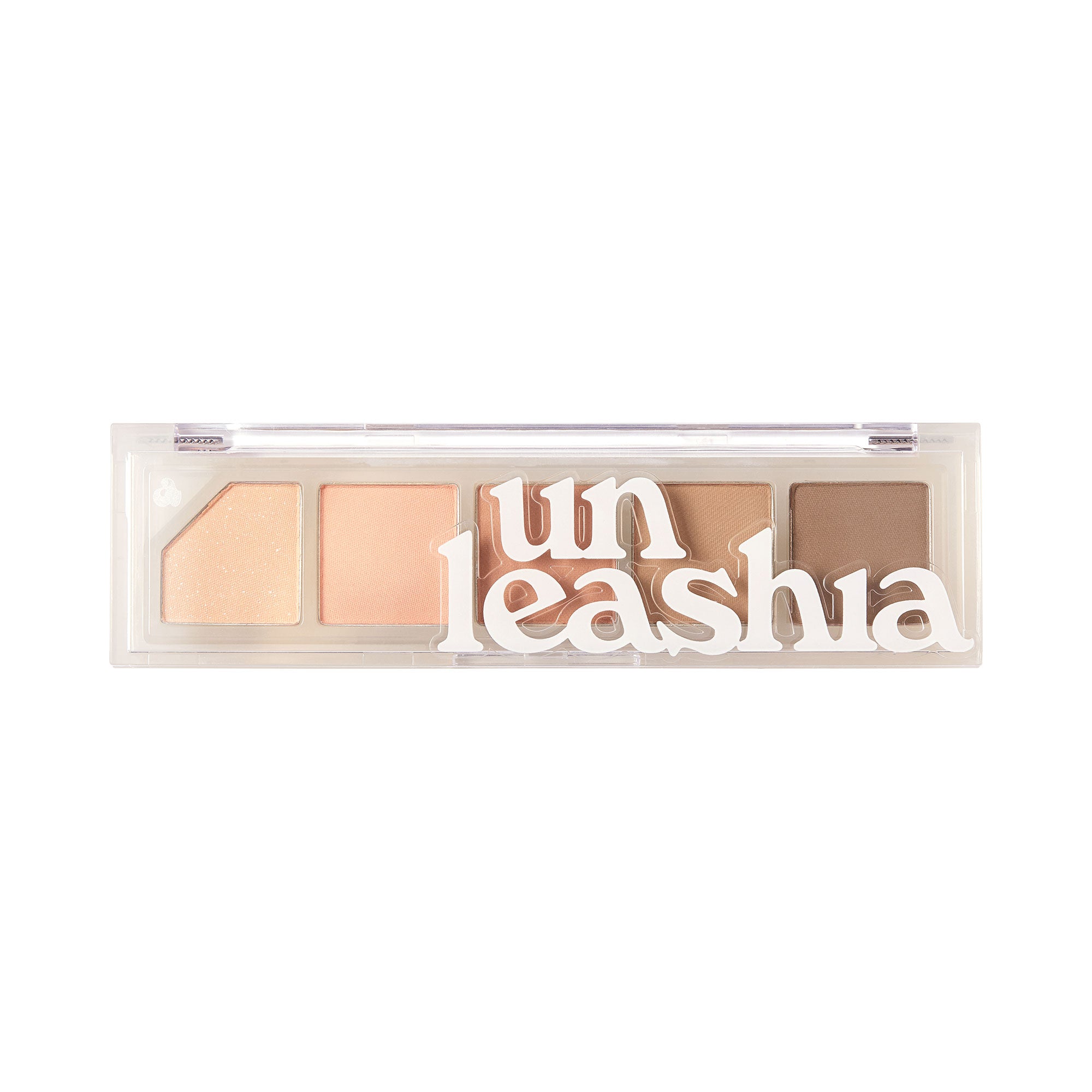UNLEASHIA MOOD SHOWER Paleta cieni do powiek i rozświetlaczy No.1 Vanilla Shower 4 g