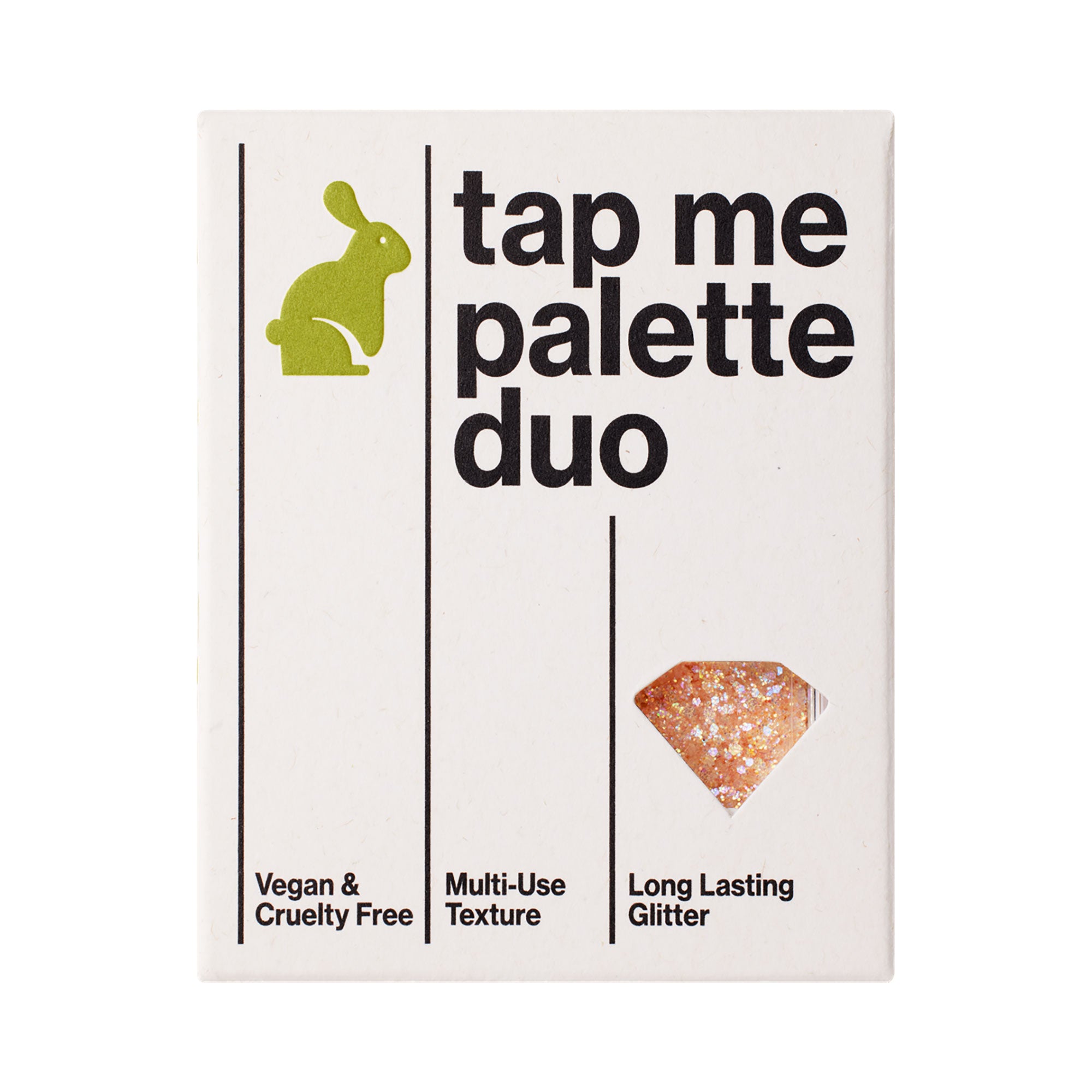 UNLEASHIA TAP ME DUO Paleta cieni do powiek No.1 Pitapat 8,4 g #4