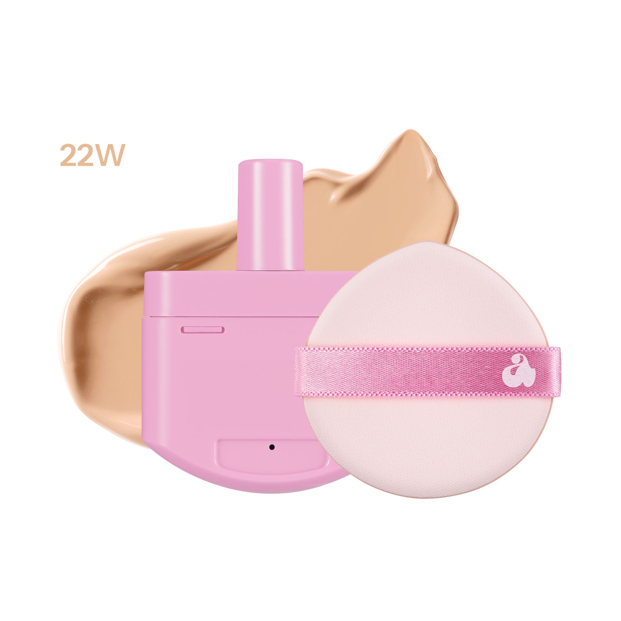 UNLEASHIA DON’T TOUCH GLASS PINK CUSHION Rozświetlający podkład w poduszce o naturalnym wykończeniu SPF50+ PA++++ 15 g #6