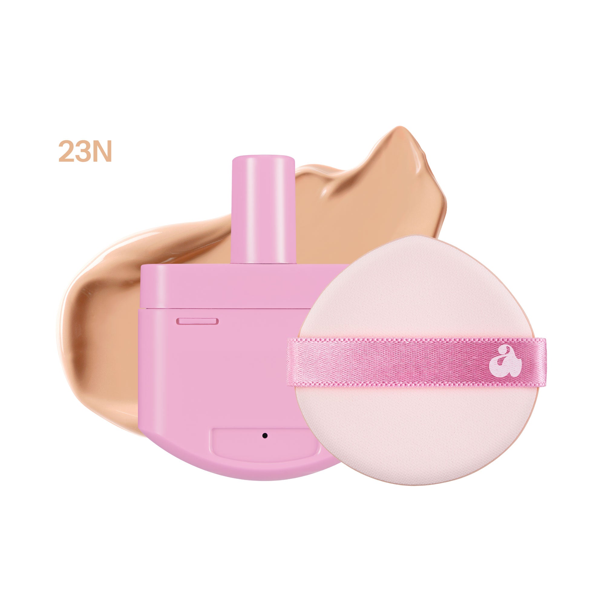 UNLEASHIA DON’T TOUCH GLASS PINK CUSHION Rozświetlający podkład w poduszce o naturalnym wykończeniu SPF50+ PA++++ 15 g #7