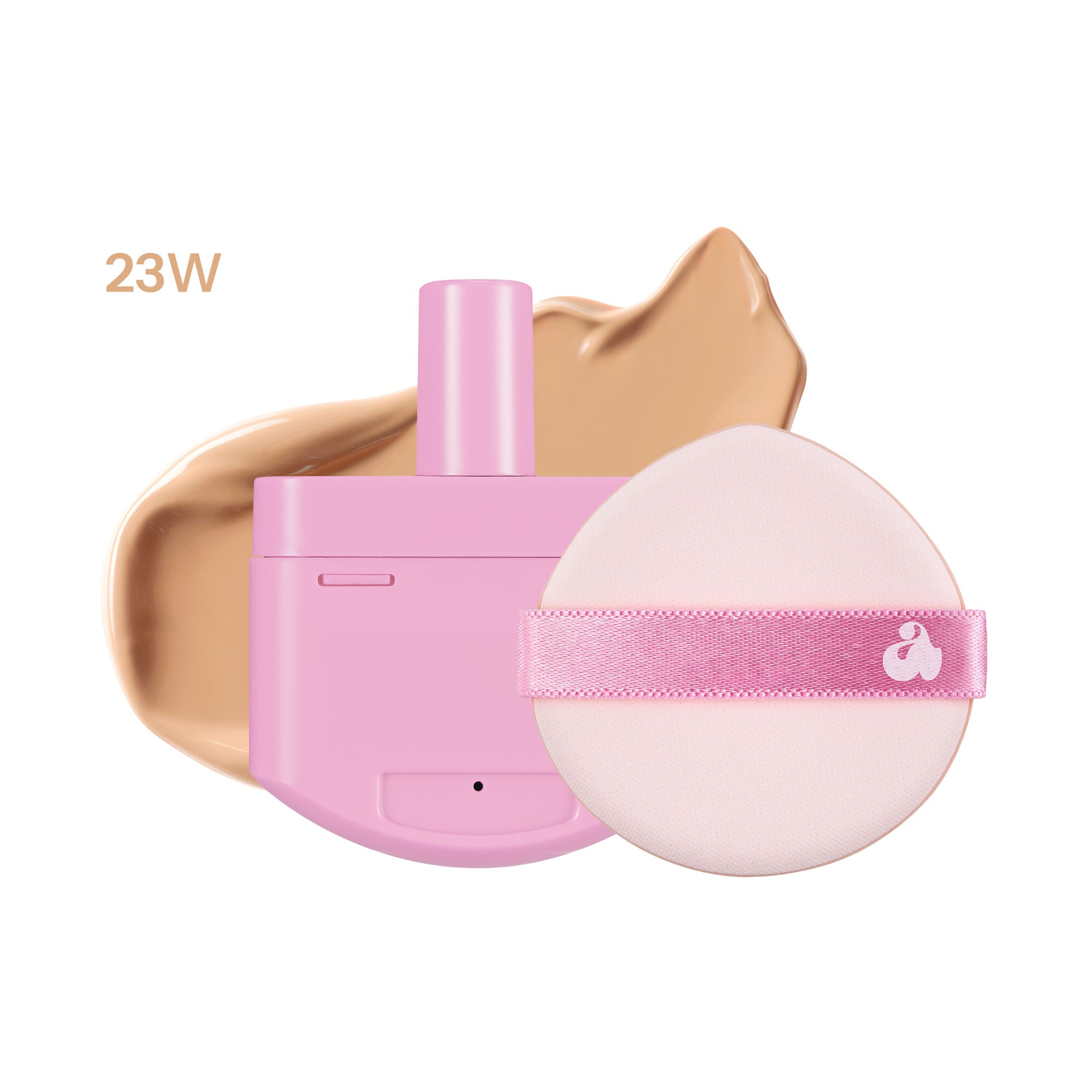 UNLEASHIA DON’T TOUCH GLASS PINK CUSHION Rozświetlający podkład w poduszce o naturalnym wykończeniu SPF50+ PA++++ 15 g #8