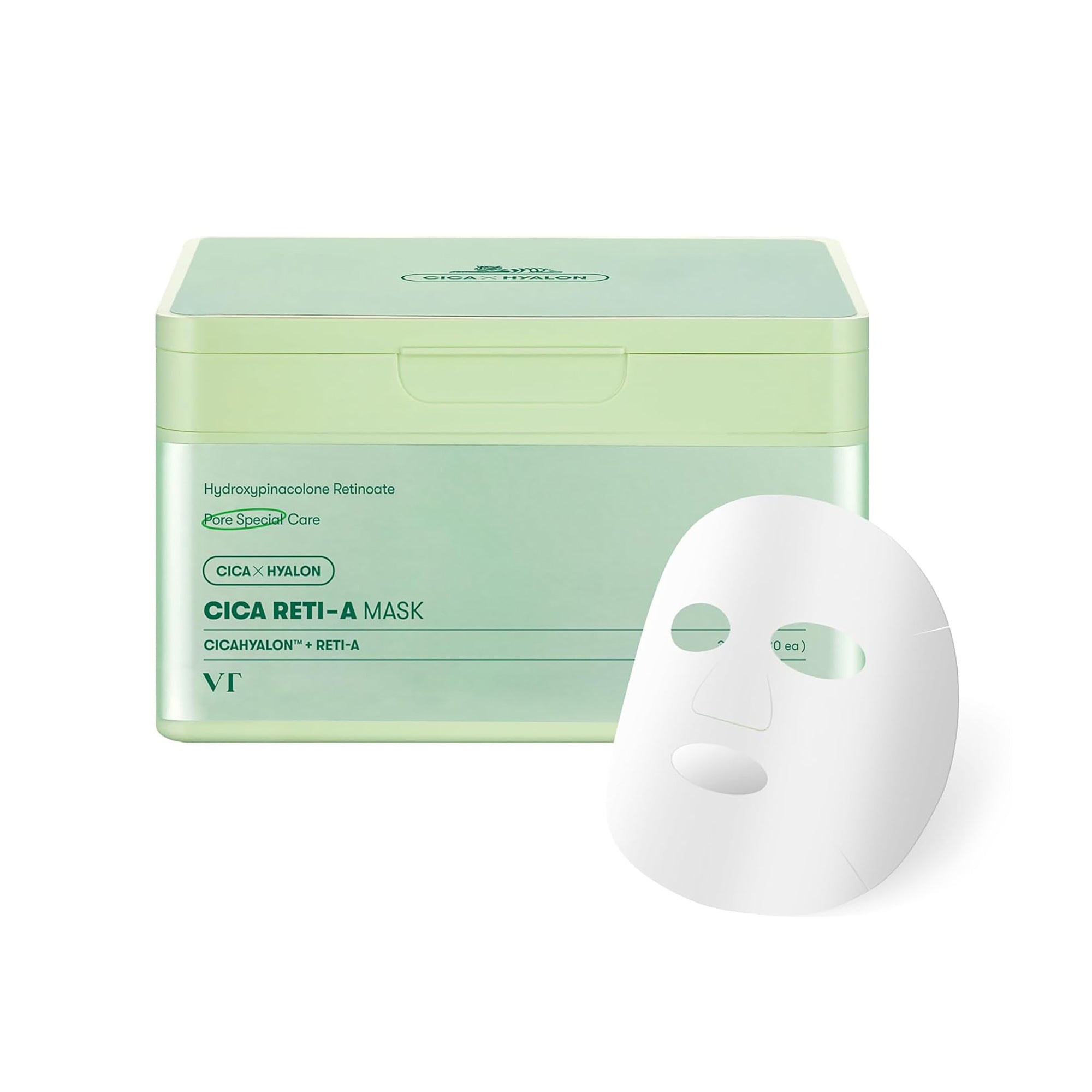 VT COSMETICS CICA RETI-A Maska na co dzień 30 szt.