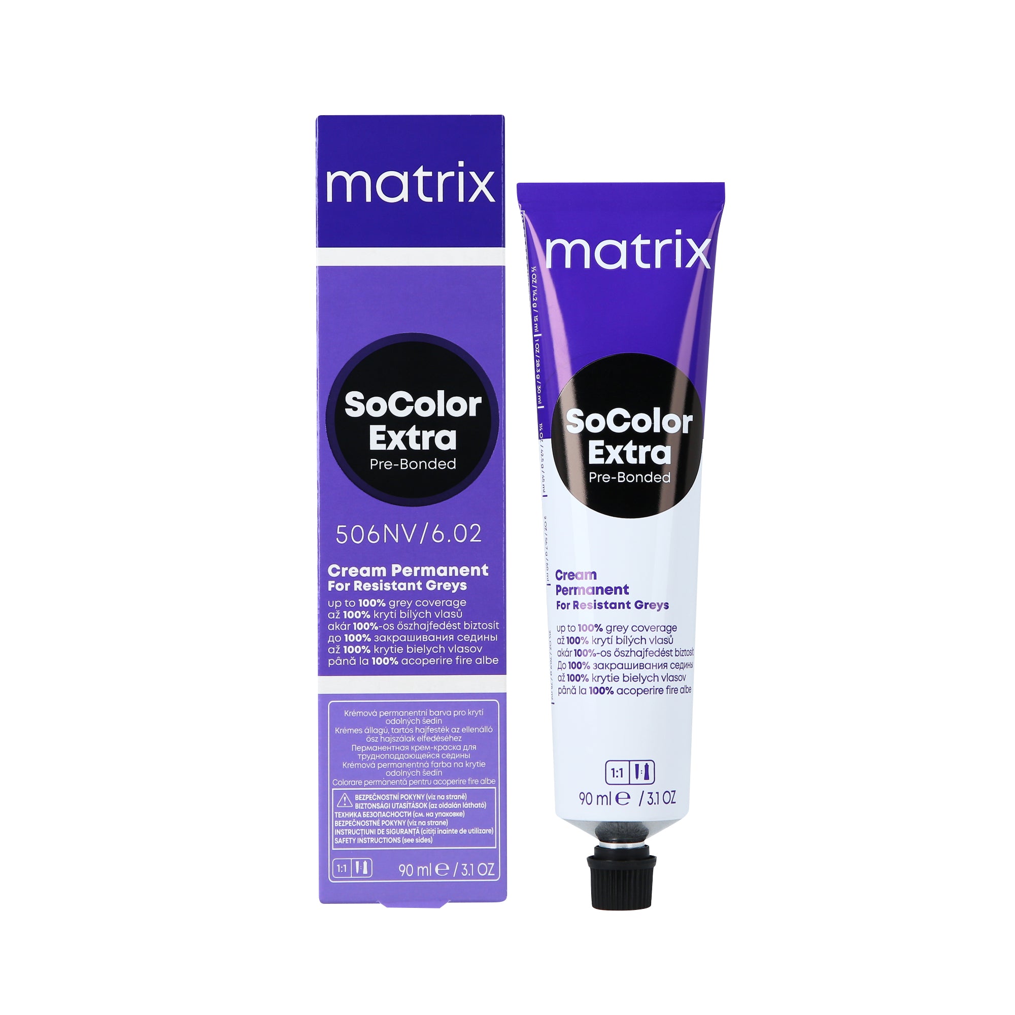 MATRIX SOCOLOR PRE-BONDED CREAM PERMANENT Trwała farba do włosów 90 ml #2