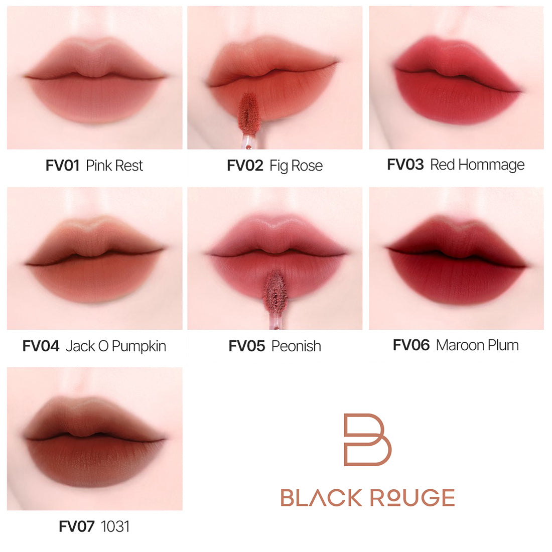 BLACK ROUGE ICY TO FOG VELVET Matowy tint do ust 3,5 g #3
