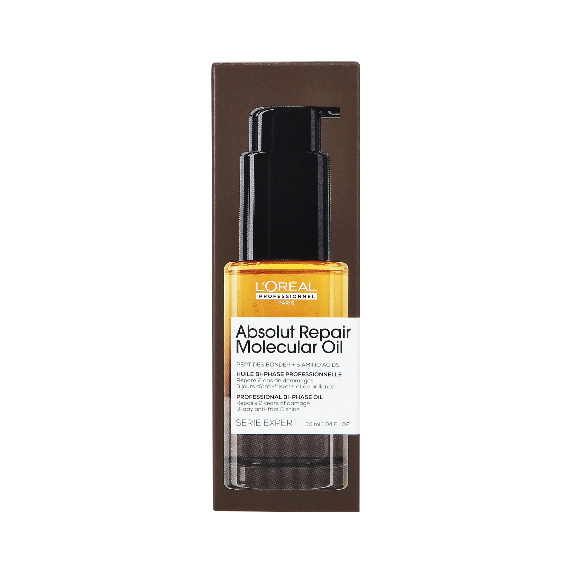 L’OREAL PROFESSIONNEL ABSOLUT REPAIR MOLECULAR Dwufazowy olejek z peptydami i aminokwasami 30 ml