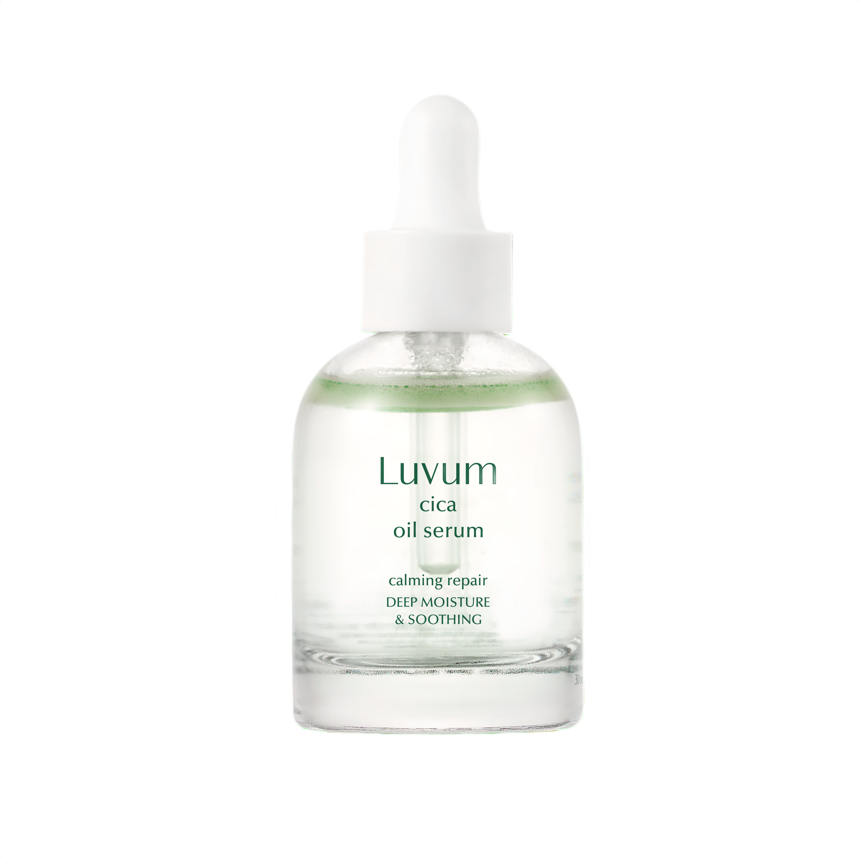 LUVUM CALMING REPAIR CICA OIL SERUM Dwufazowe serum z ekstraktem z wąkroty azjatyckiej 30 ml