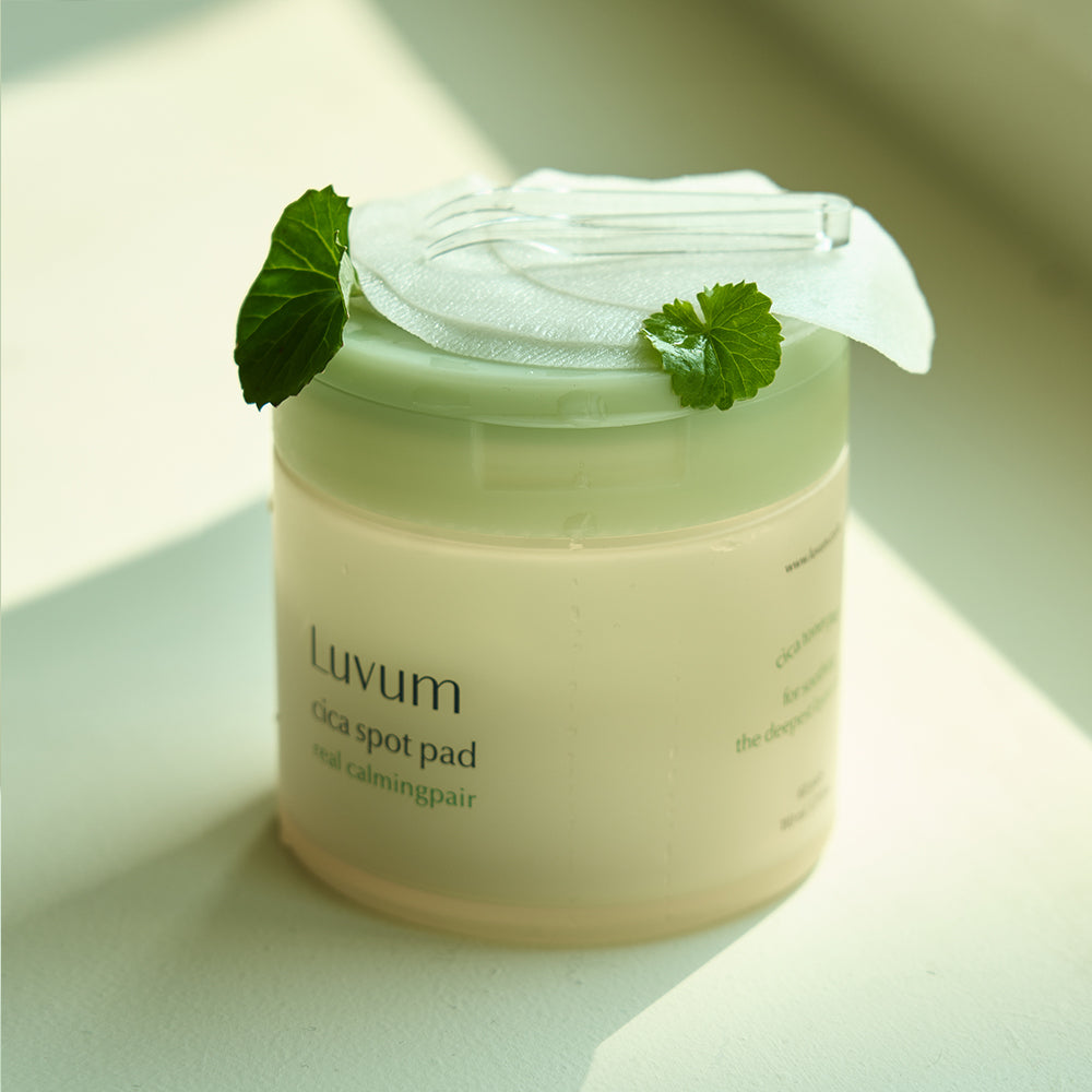 LUVUM CALMING REPAIR CICA SPOT PAD Łagodzące płatki tonizujące 120 ml 60 szt. #6