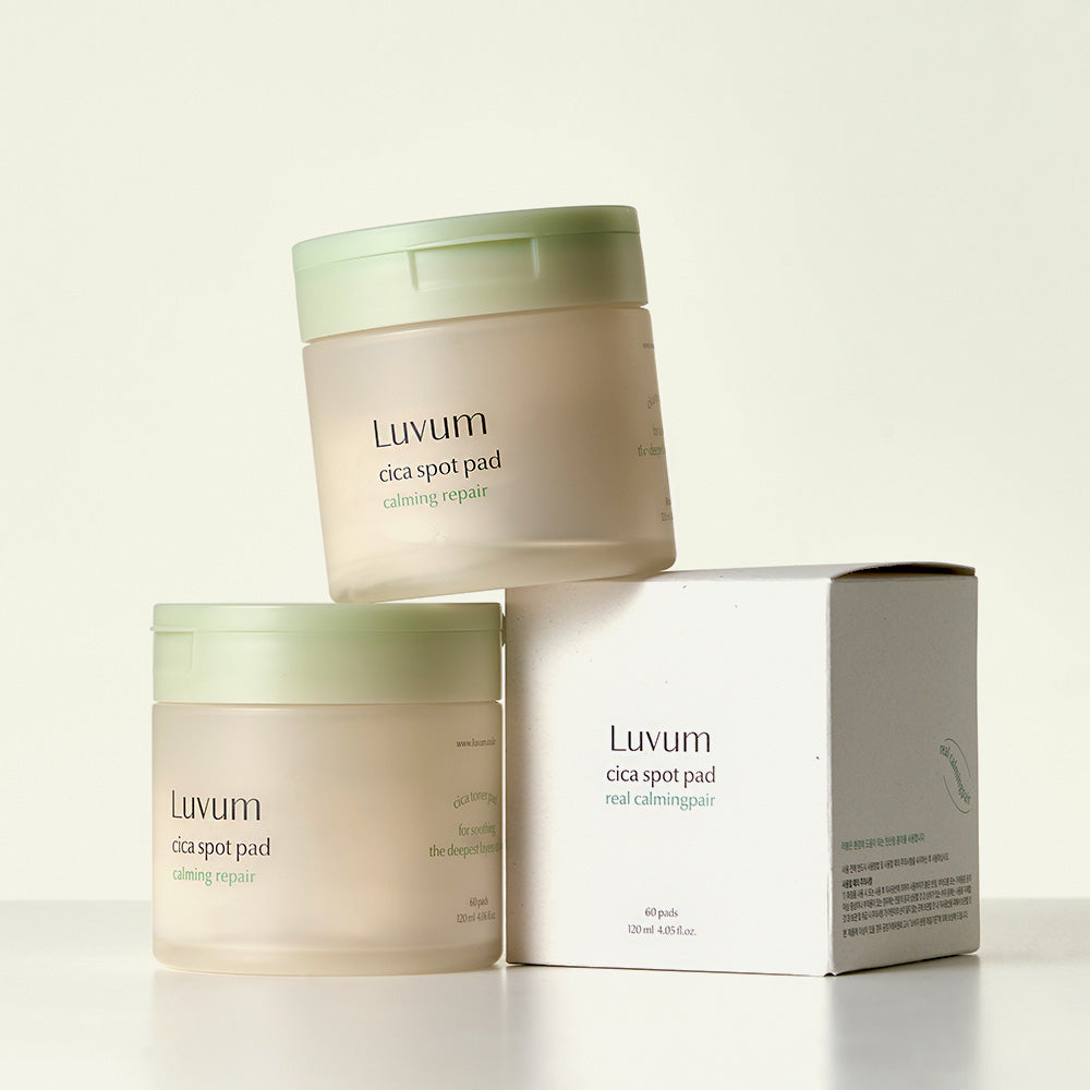 LUVUM CALMING REPAIR CICA SPOT PAD Łagodzące płatki tonizujące 120 ml 60 szt. #7