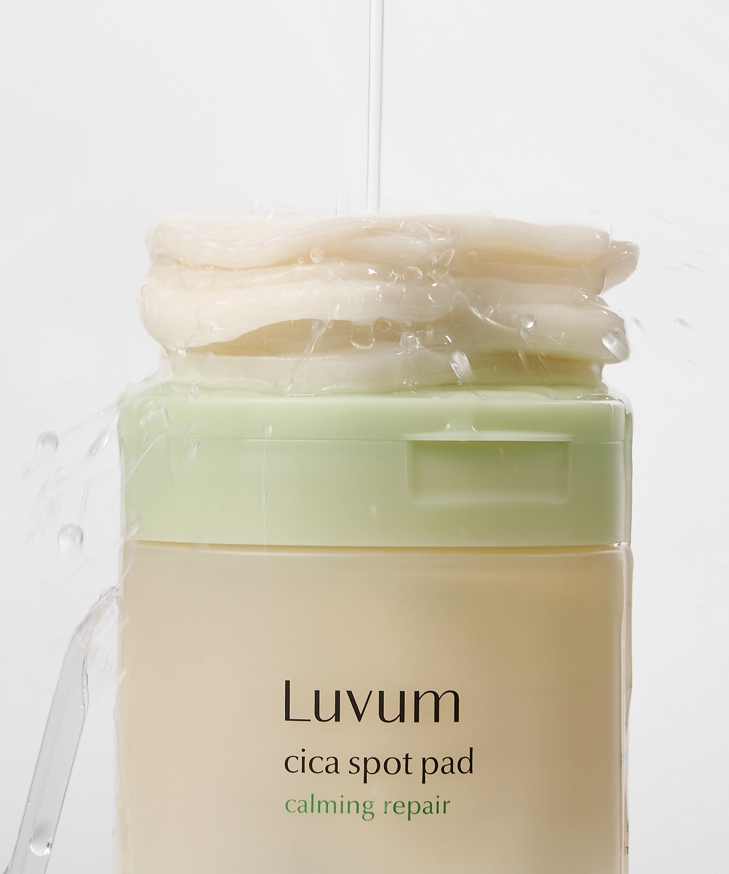 LUVUM CALMING REPAIR CICA SPOT PAD Łagodzące płatki tonizujące 120 ml 60 szt. #5