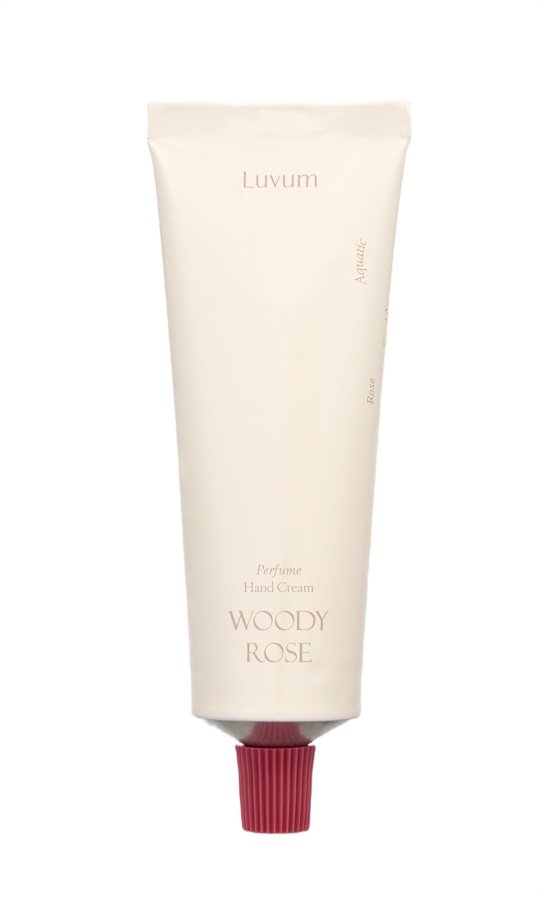 LUVUM PERFUME HANDCREAM WOODY ROSE Lekki, nawilżający krem do rąk o zapachu róży i drzewa sandałowego 50 ml