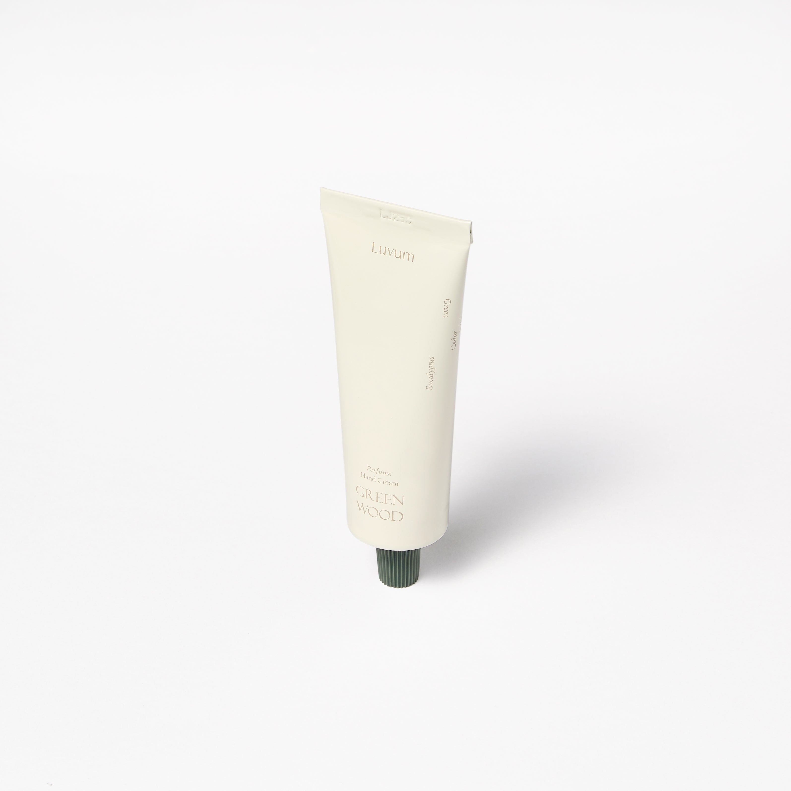 LUVUM PERFUME HANDCREAM GREEN WOOD Lekki, nawilżający krem do rąk o relaksującym zapachu eukaliptusa i drzewa cedrowego 50 ml #4