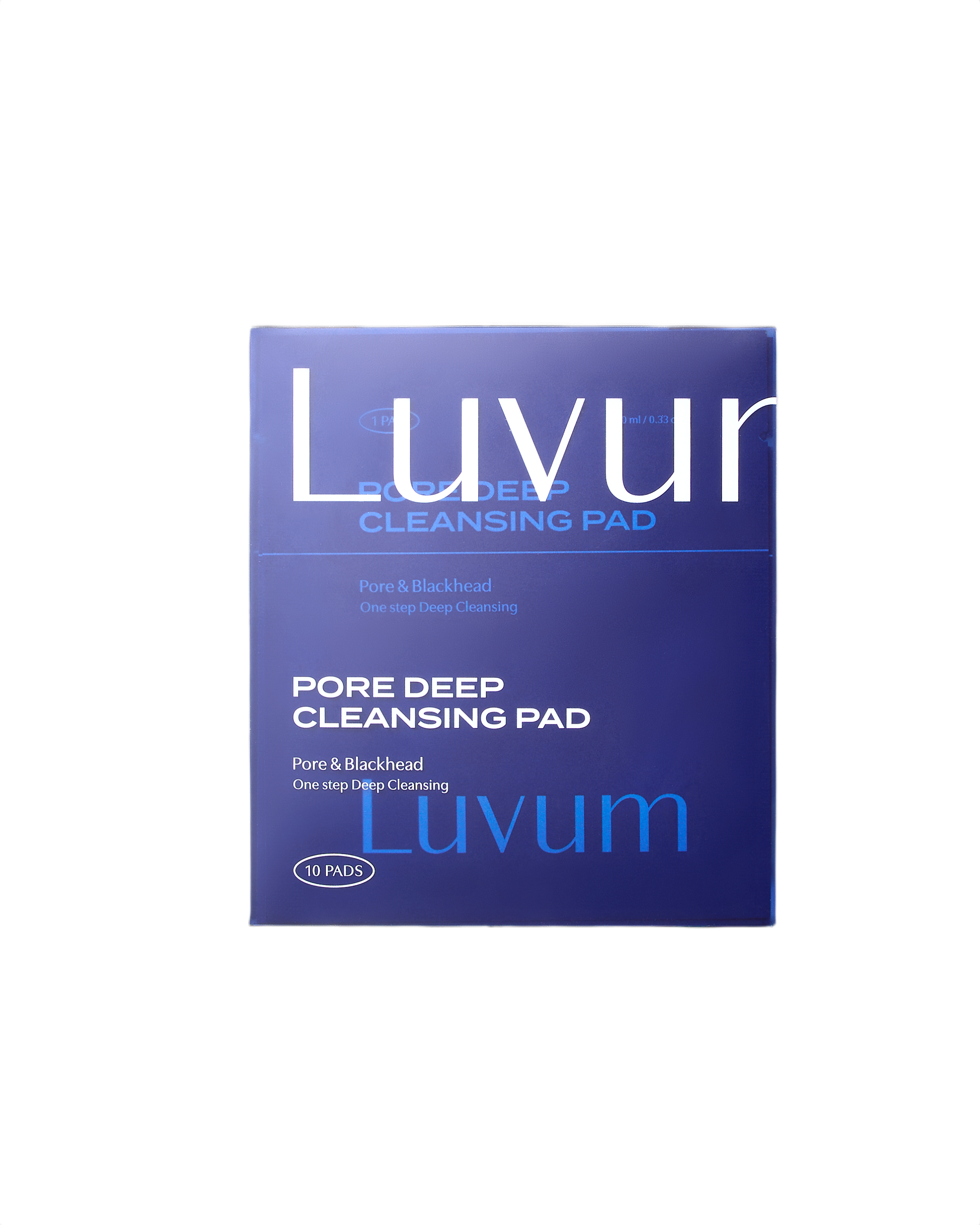 LUVUM PORE DEEP CLEANSING PAD Głęboko oczyszczające płatki do twarzy 10 szt.
