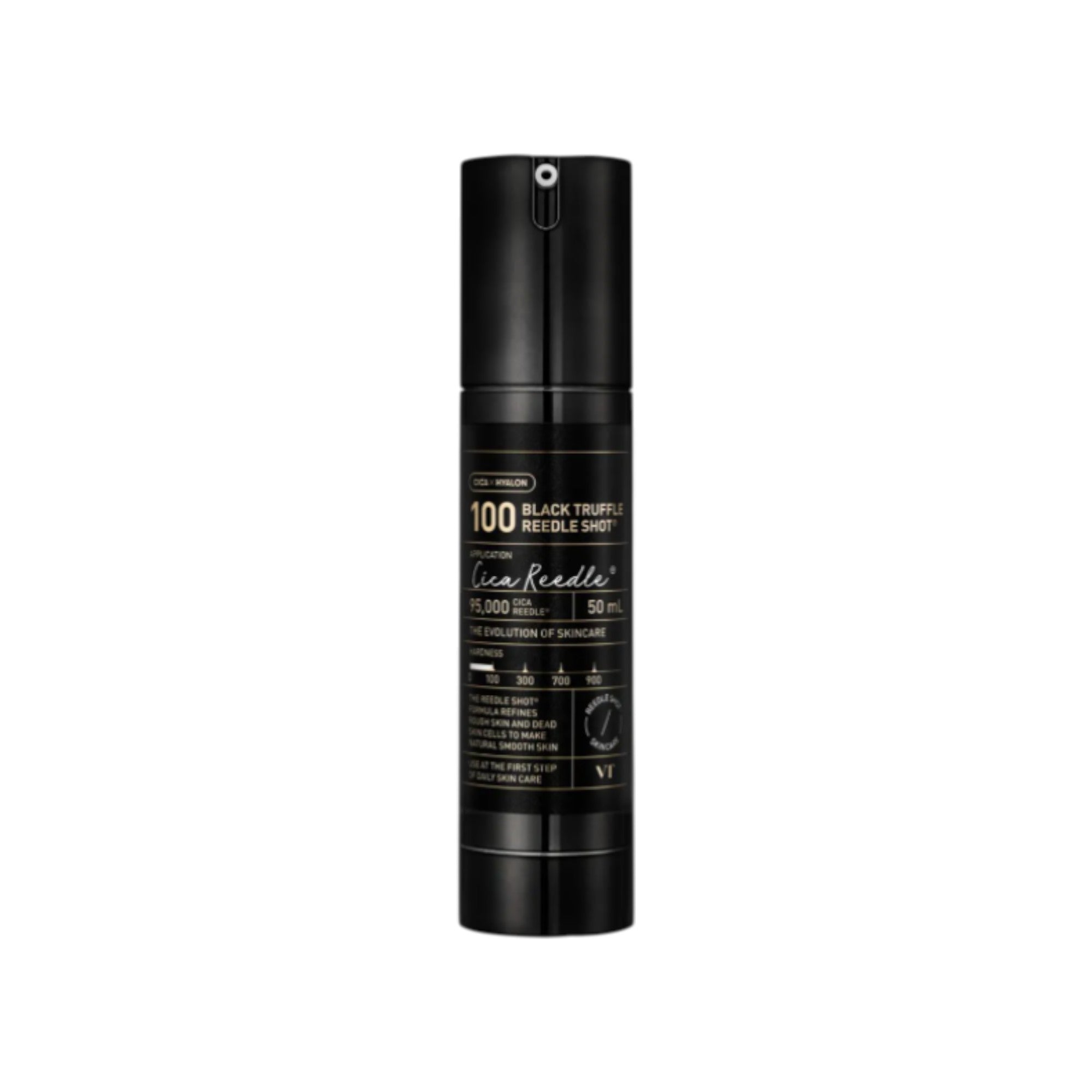 VT COSMETICS BLACK TRUFFLE REEDLE SHOT 100 Przeciwzmarszczkowe serum do twarzy z ekstraktem z czarnej trufli 50 ml