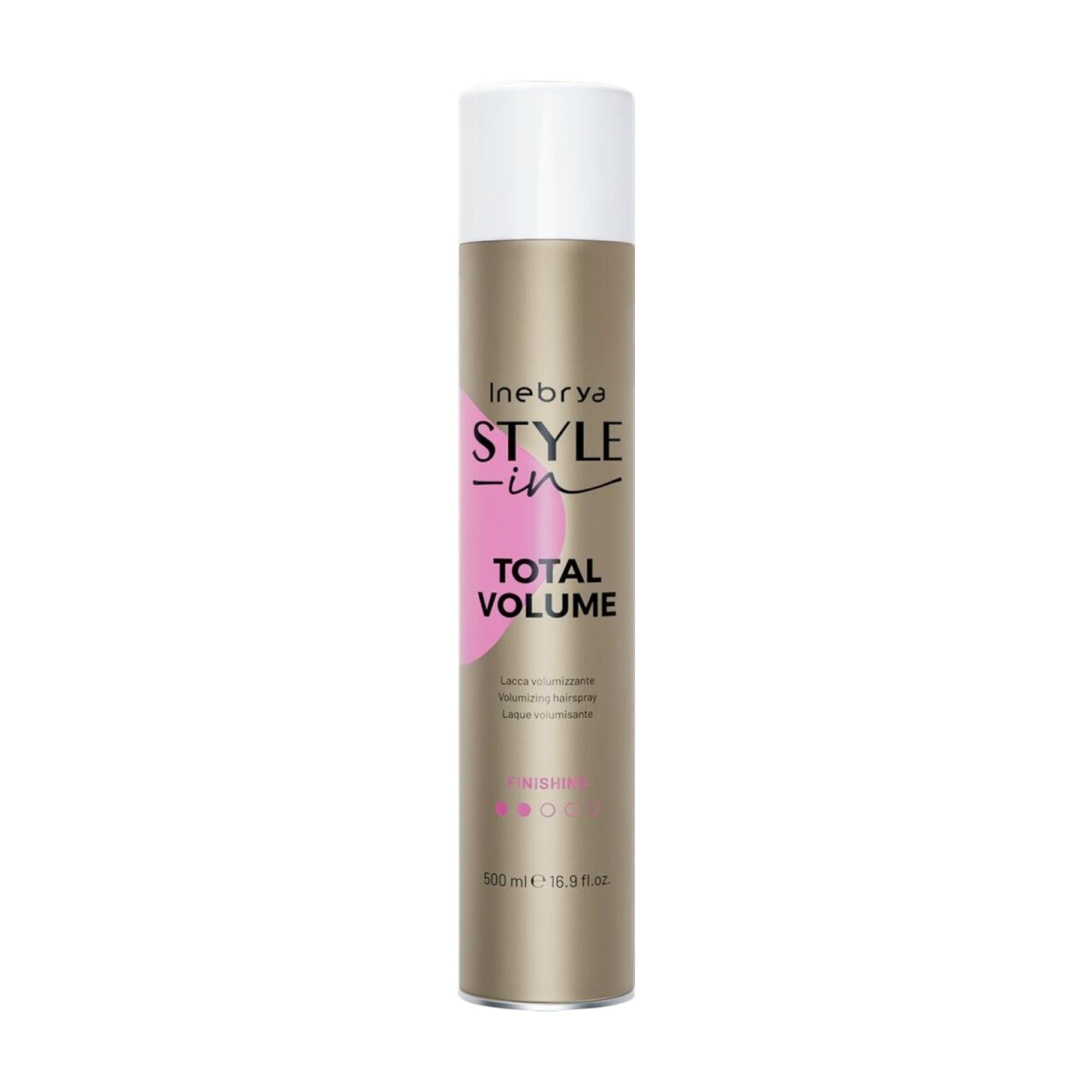 INEBRYA STYLE-IN TOTAL VOLUME Lakier do włosów zwiększający objętość 500 ml