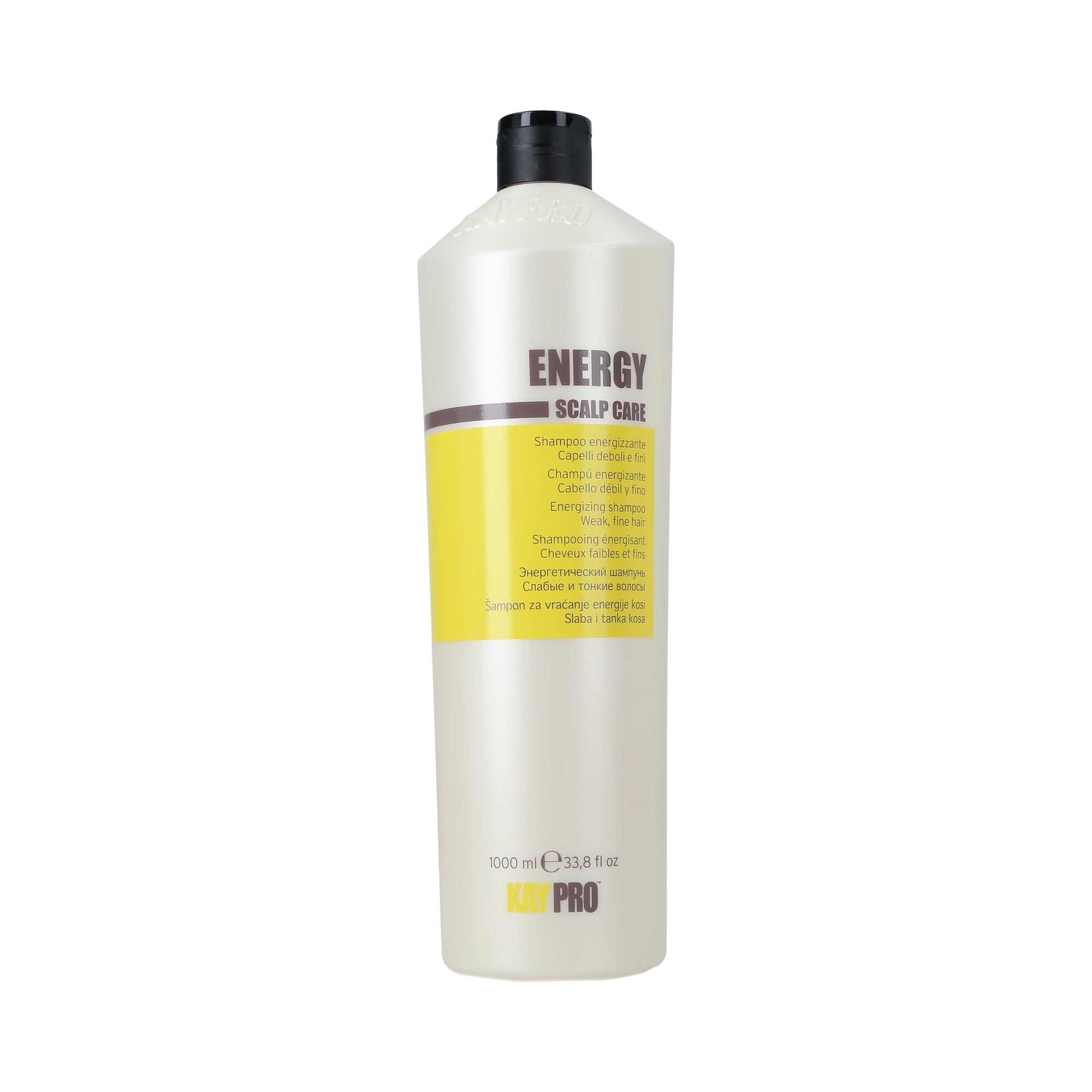 KAYPRO ENERGY Wzmacniający szampon zapobiegający wypadaniu włosów 1000 ml