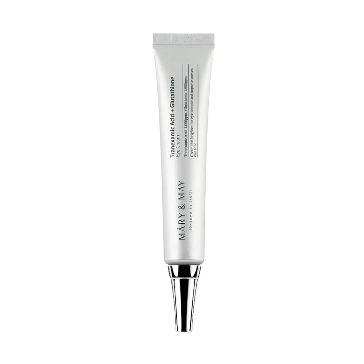 MARY & MAY TRANEXAMIC ACID+GLUTATHIONE Rozjaśniający krem pod oczy z kwasem traneksamowym 30 g
