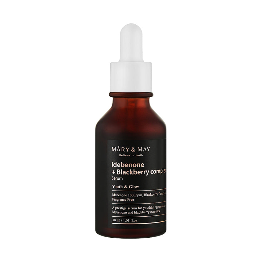 MARY & MAY IDEBENONE+BLACKBERRY COMPLEX Zaawansowane serum przeciwstarzeniowe 30 ml