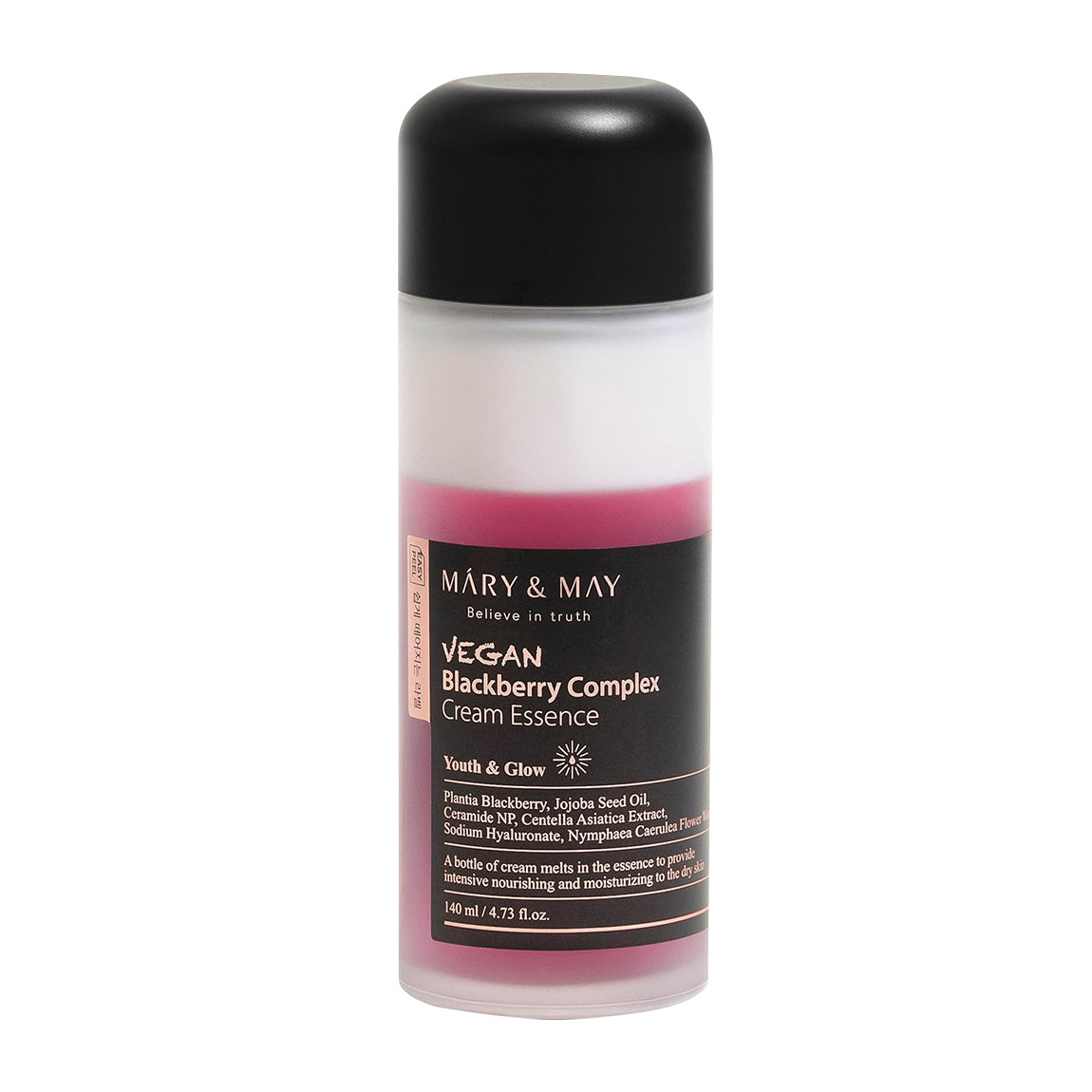 MARY & MAY VEGAN BLACKBERRY COMPLEX ESSENCE Antyoksydacyjna esencja do twarzy 140 ml