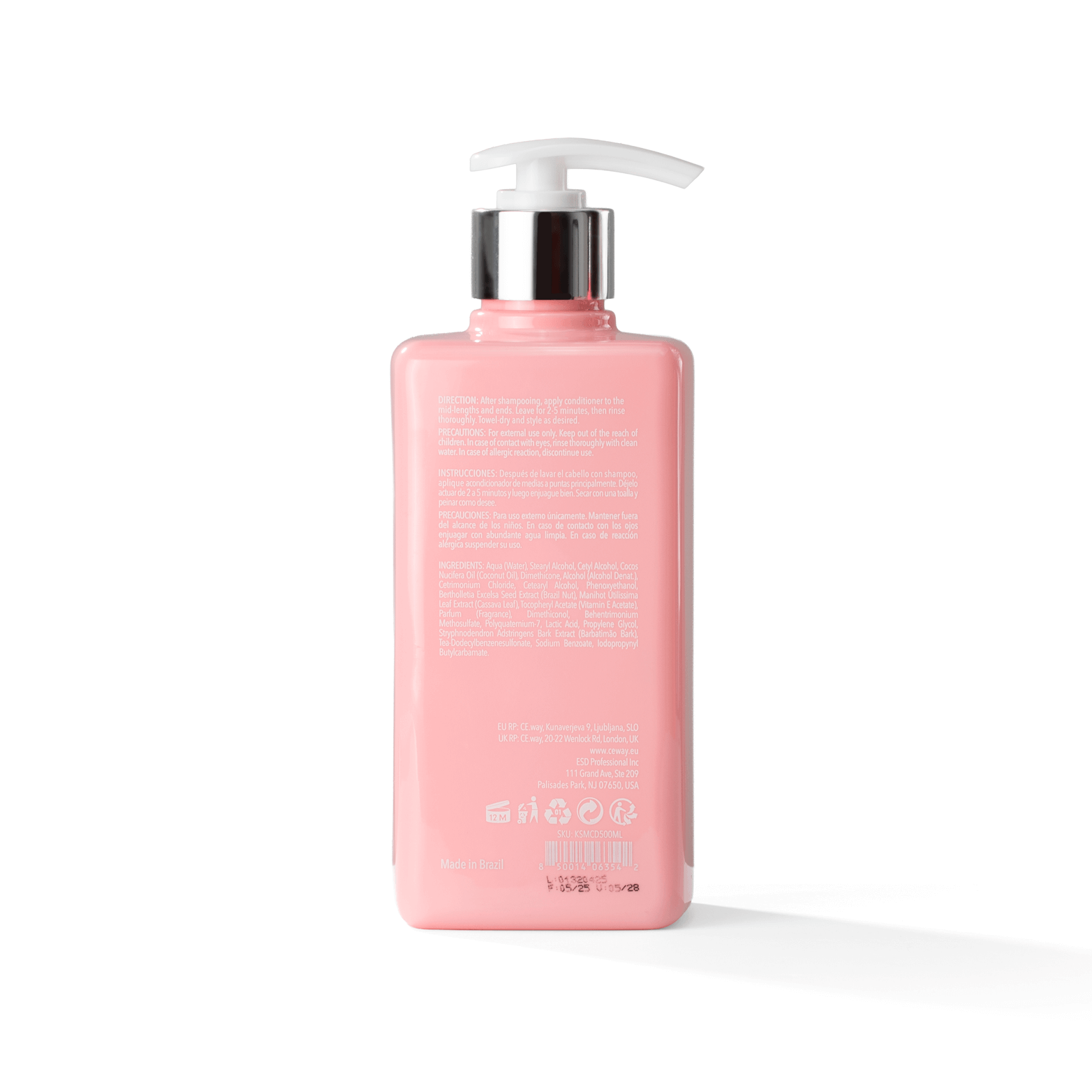 KERAPOD SMOOTH Odżywka wygładzająca do wszystkich rodzajów włosów 500 ml #2