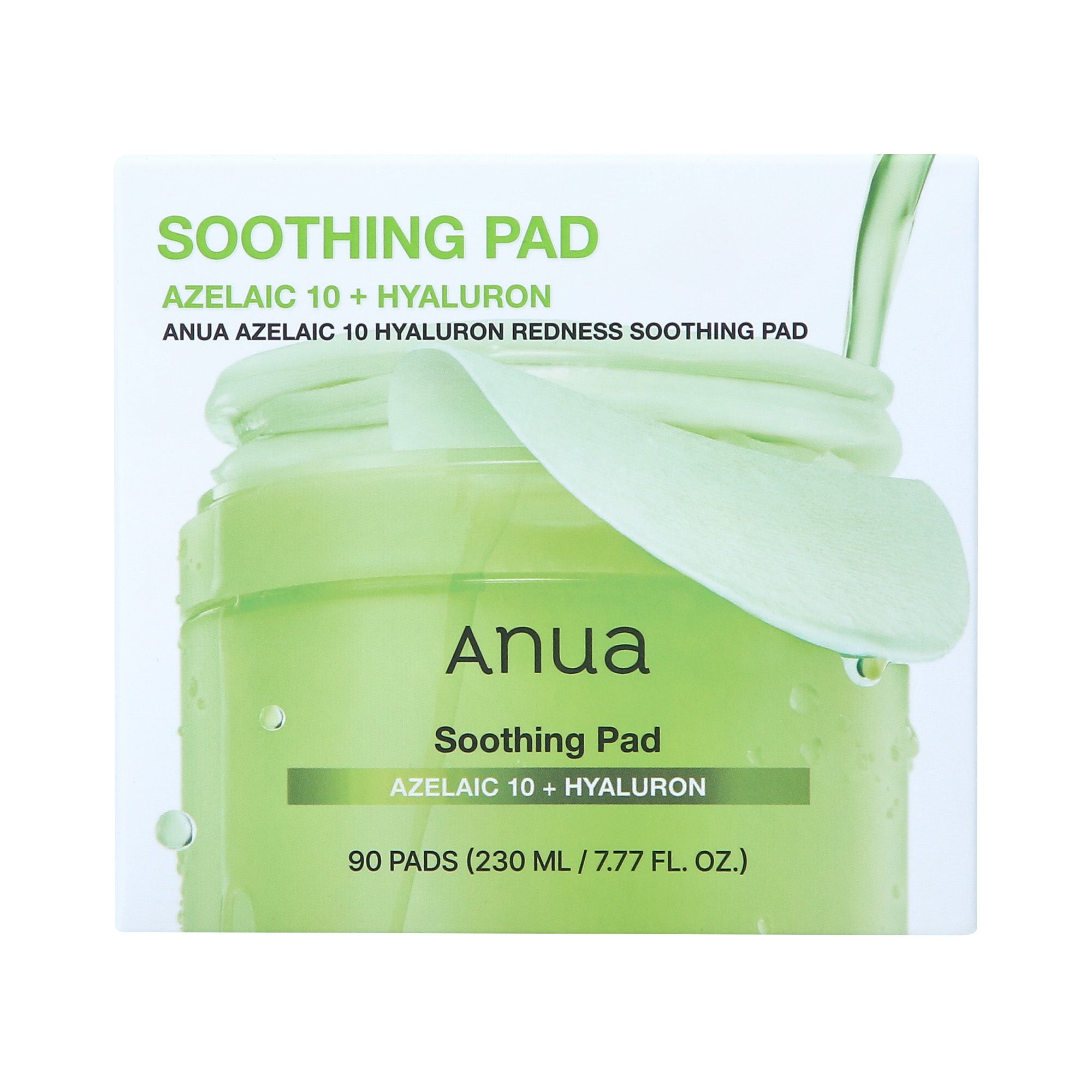 ANUA AZELAIC 10 + HYALURON SOOTHING PAD Kojące płatki tonizujące z kwasem azelainowym (90 szt.) 230 ml #2