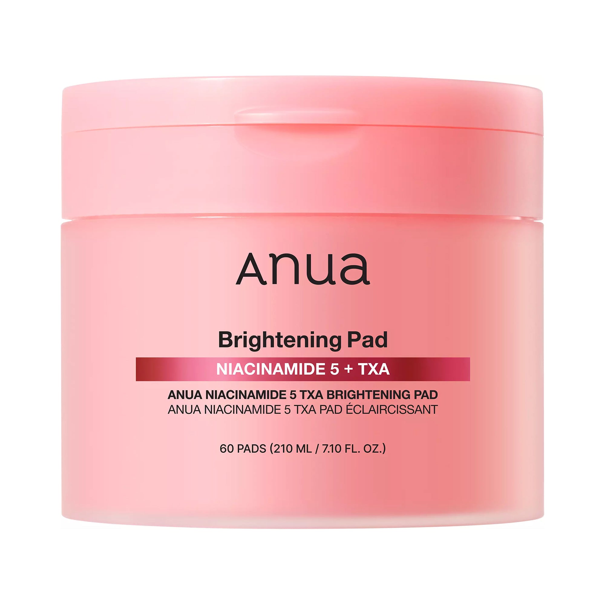 ANUA NIACINAMIDE 5 + TXA BRIGHTENING PAD Rozjaśniające płatki tonizujące z niacynamidem i kwasem traneksamowym (60 szt.) 210 ml