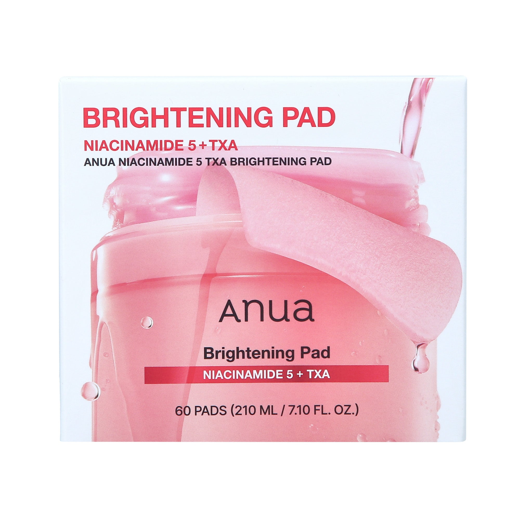 ANUA NIACINAMIDE 5 + TXA BRIGHTENING PAD Rozjaśniające płatki tonizujące z niacynamidem i kwasem traneksamowym (60 szt.) 210 ml #2