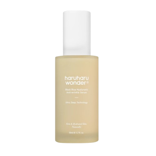 HARUHARU WONDER BLACK RICE HYALURONIC ANTI-WRINKLE Przeciwzmarszczkowe serum do twarzy 50 ml