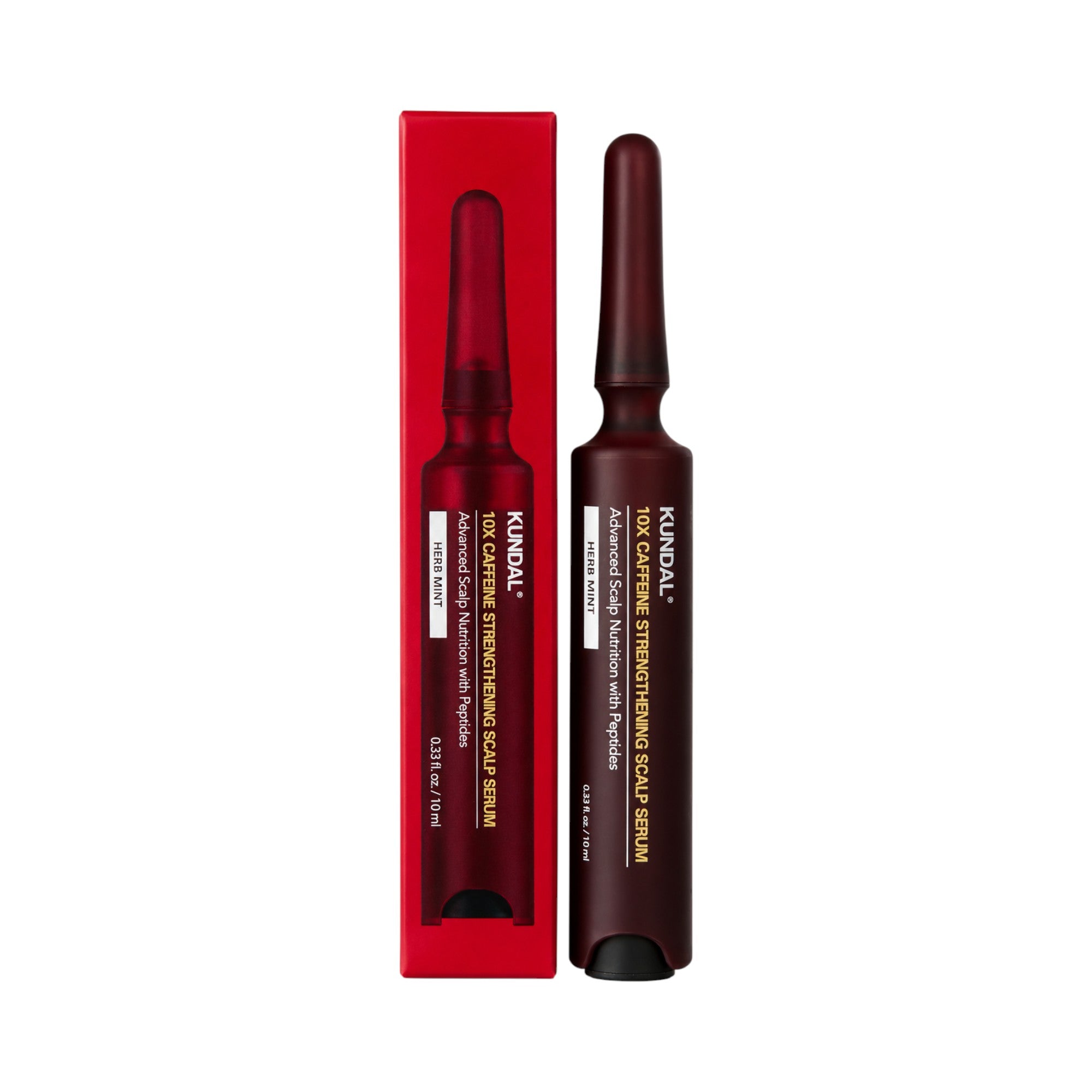 KUNDAL 10X CAFFEINE STRENGTHENING SCALP SERUM Wzmacniające serum z kofeiną do skóry głowy 10 ml