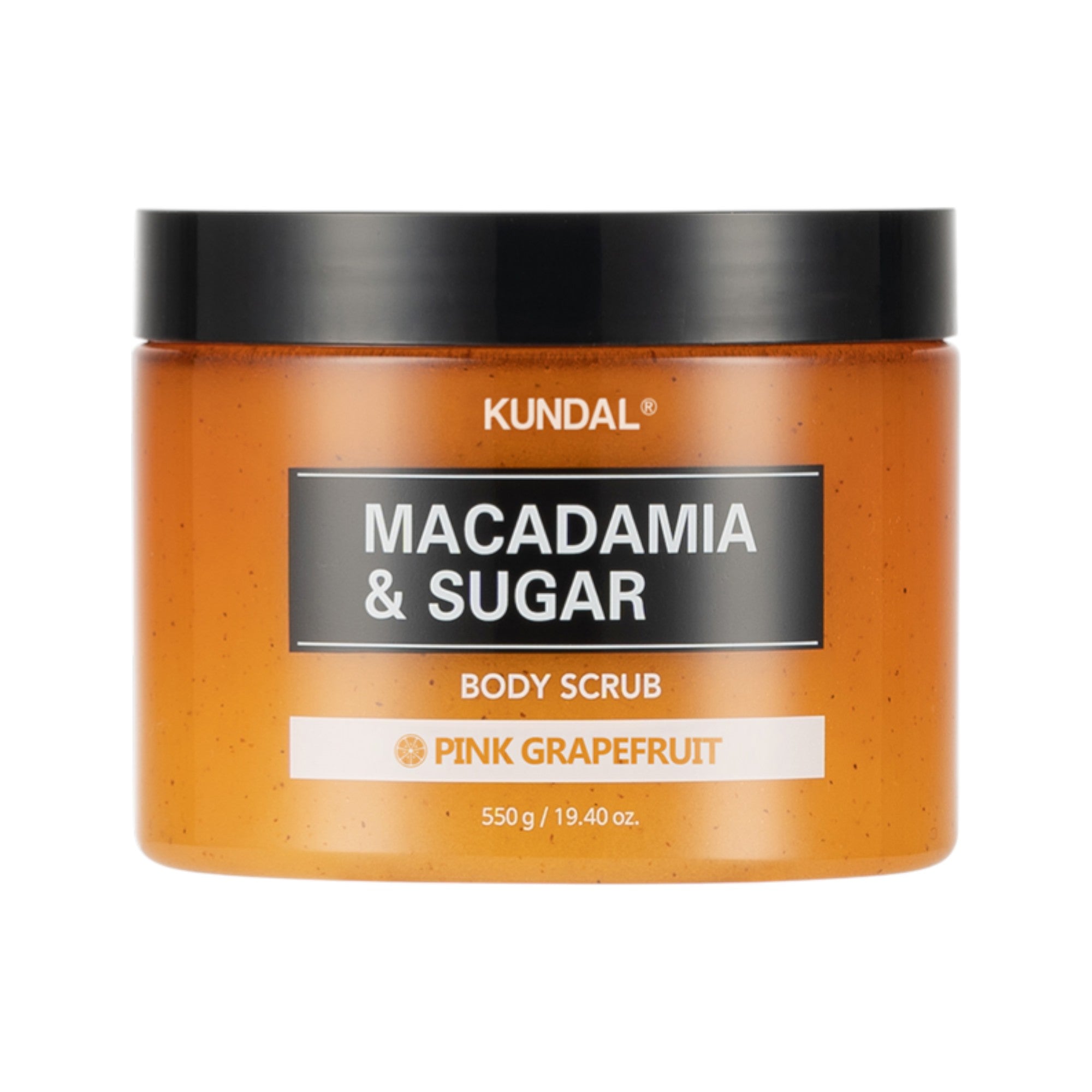 KUNDAL MACADAMIA & SUGAR BODY SCRUB Cukrowy peeling do ciała Pink Grapefruit 550 g