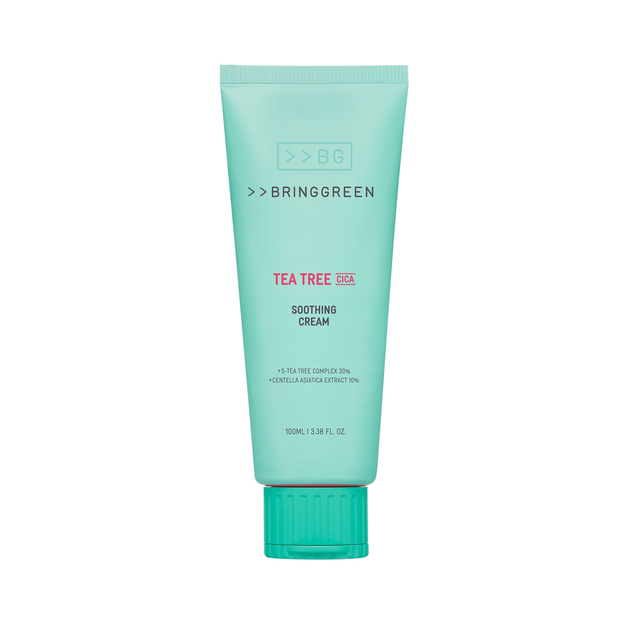 BRINGGREEN Tea Tree Cica Soothing Cream Plus – Kojący krem do twarzy z drzewem herbacianym i cica 100 ml #2