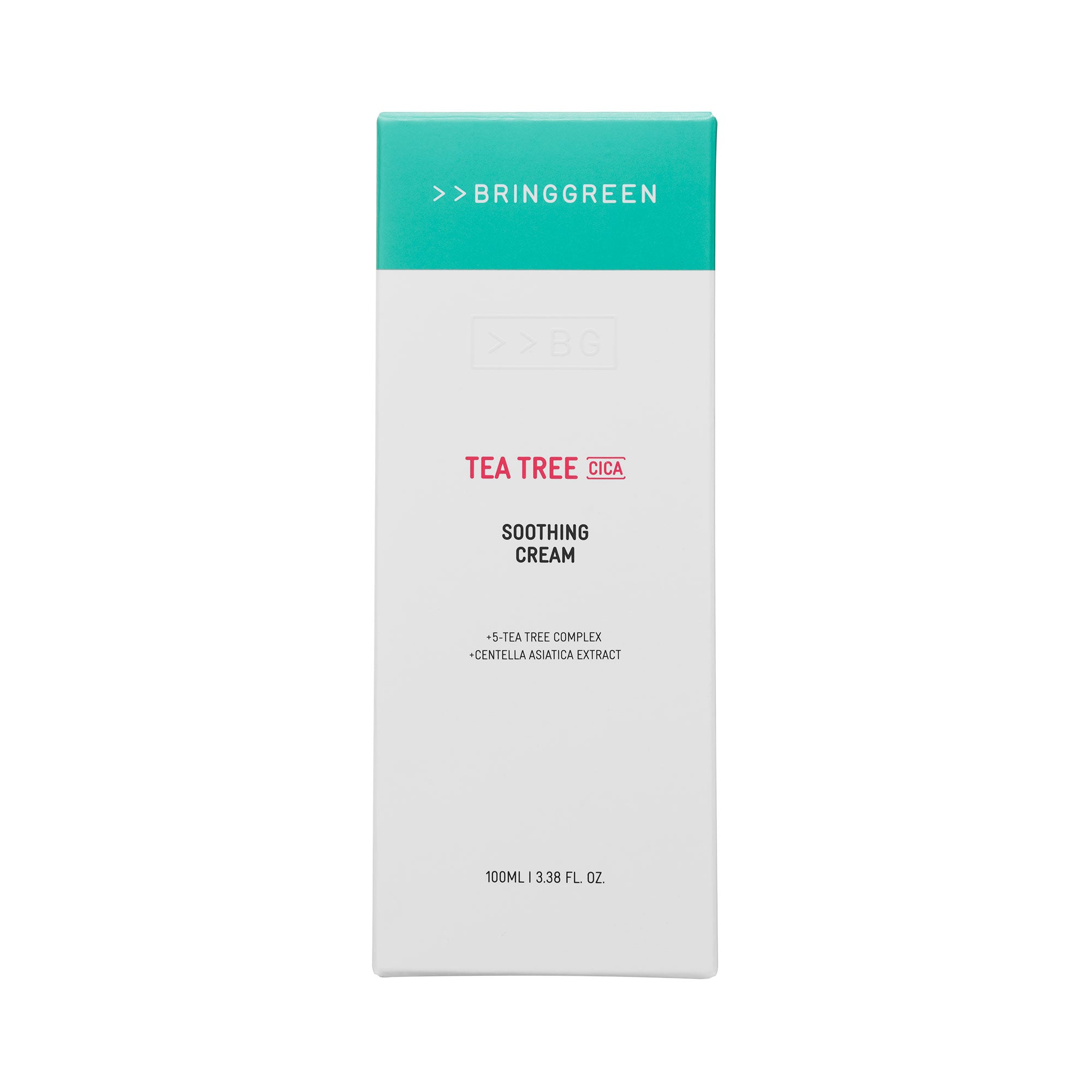 BRINGGREEN Tea Tree Cica Soothing Cream Plus – Kojący krem do twarzy z drzewem herbacianym i cica 100 ml #3