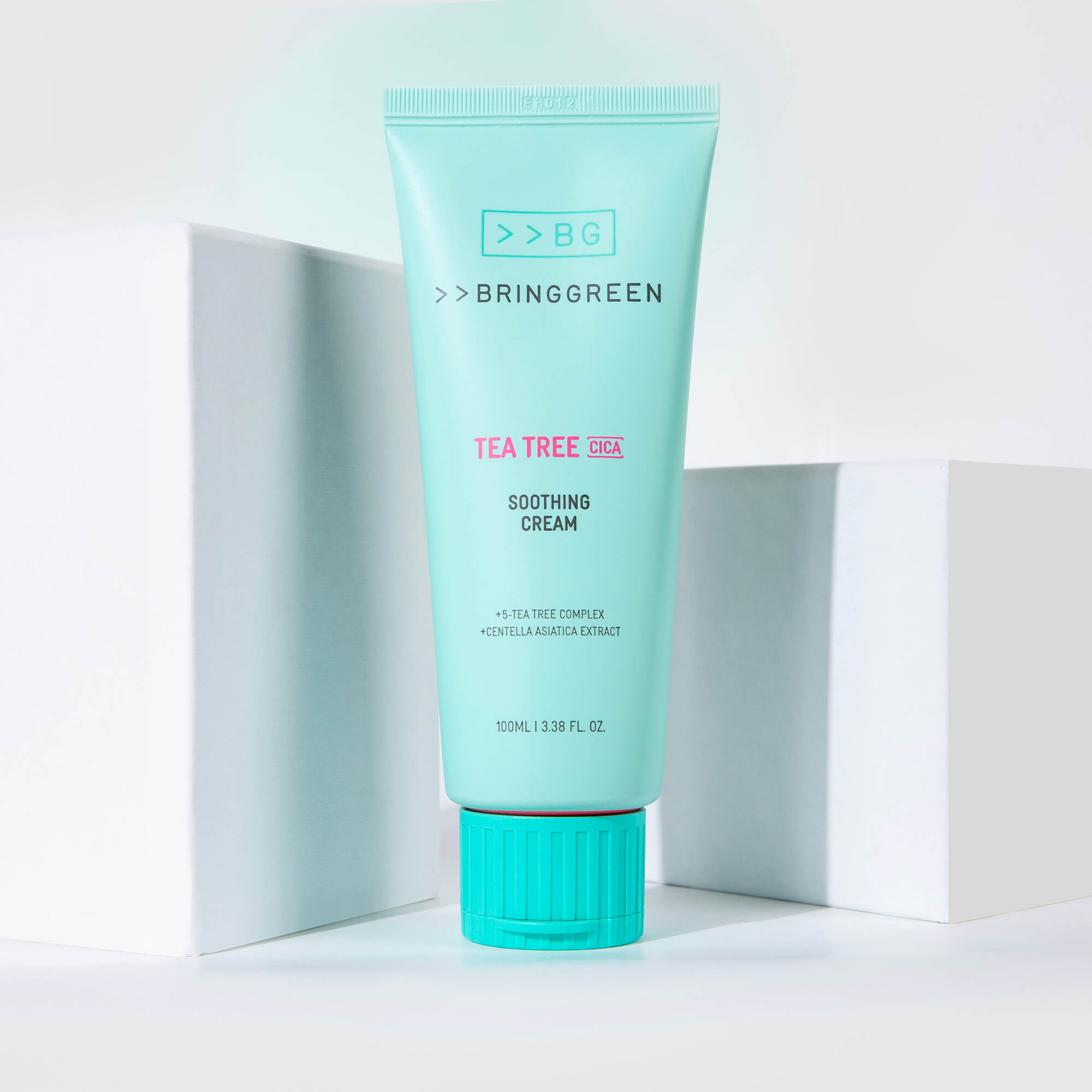 BRINGGREEN Tea Tree Cica Soothing Cream Plus – Kojący krem do twarzy z drzewem herbacianym i cica 100 ml #4
