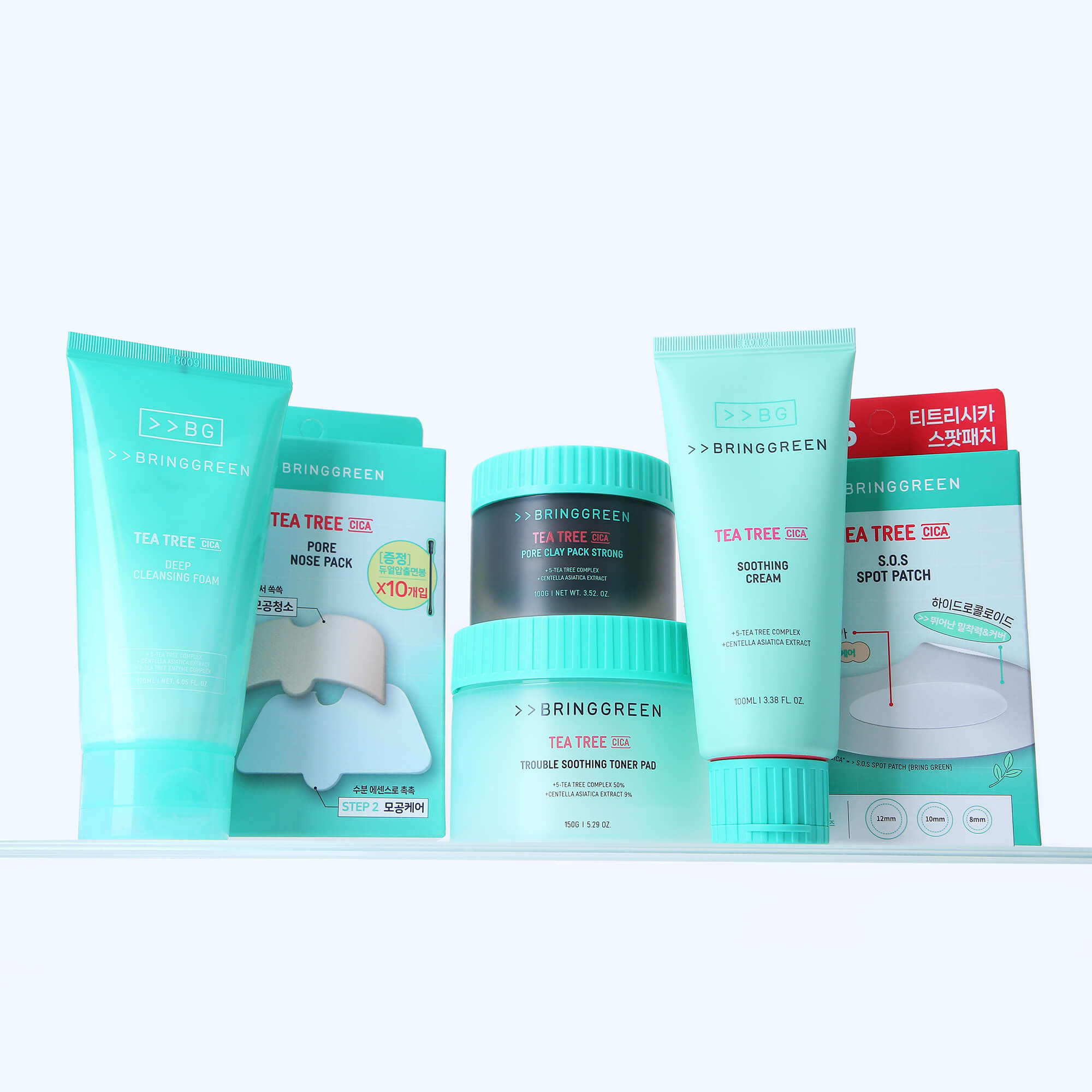BRINGGREEN Tea Tree Cica Deep Cleansing Foam – Głęboko oczyszczająca pianka do mycia twarzy z drzewem herbacianym i cica 120 ml #6